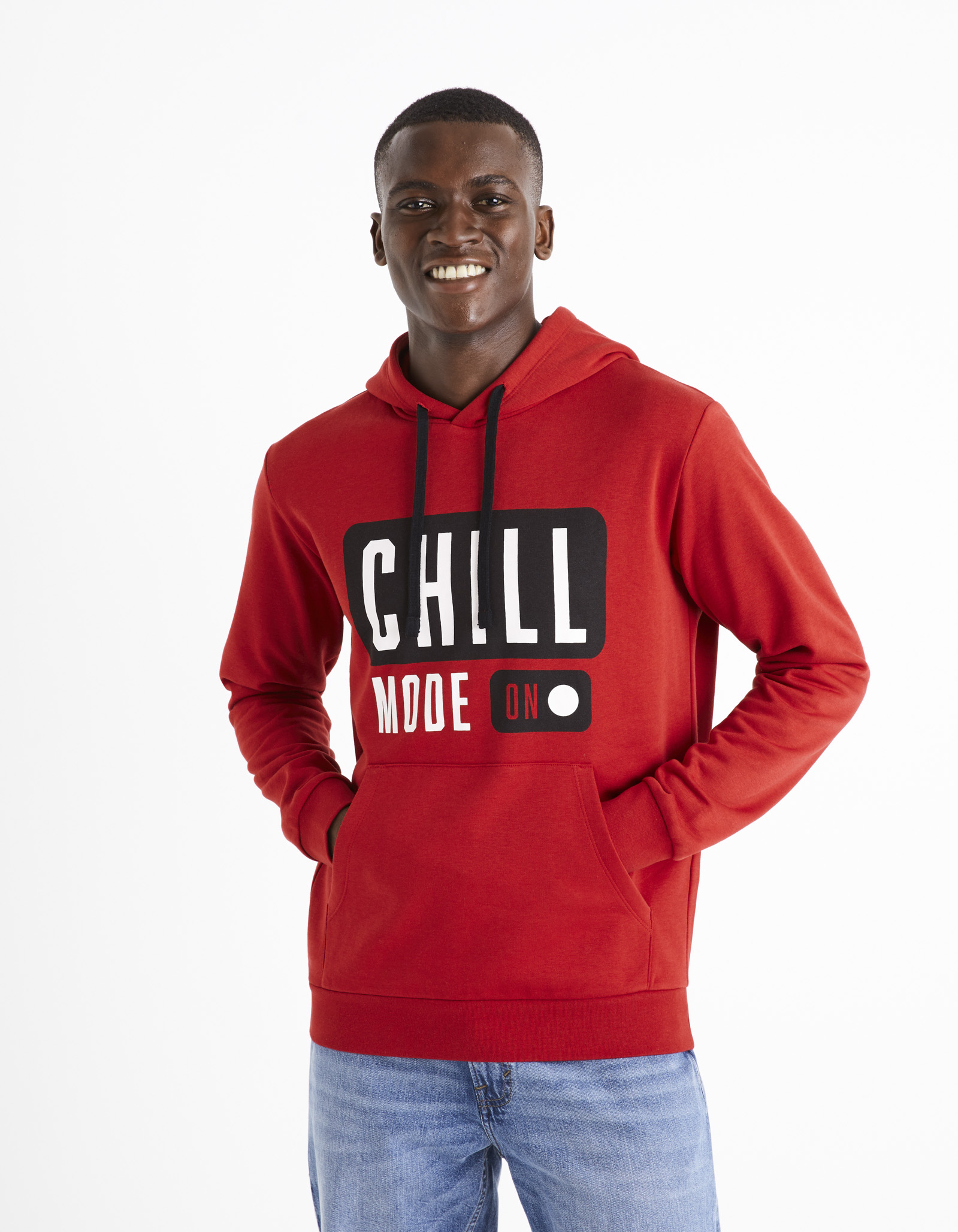 Celio Sweatshirt Chill Mode On - Men