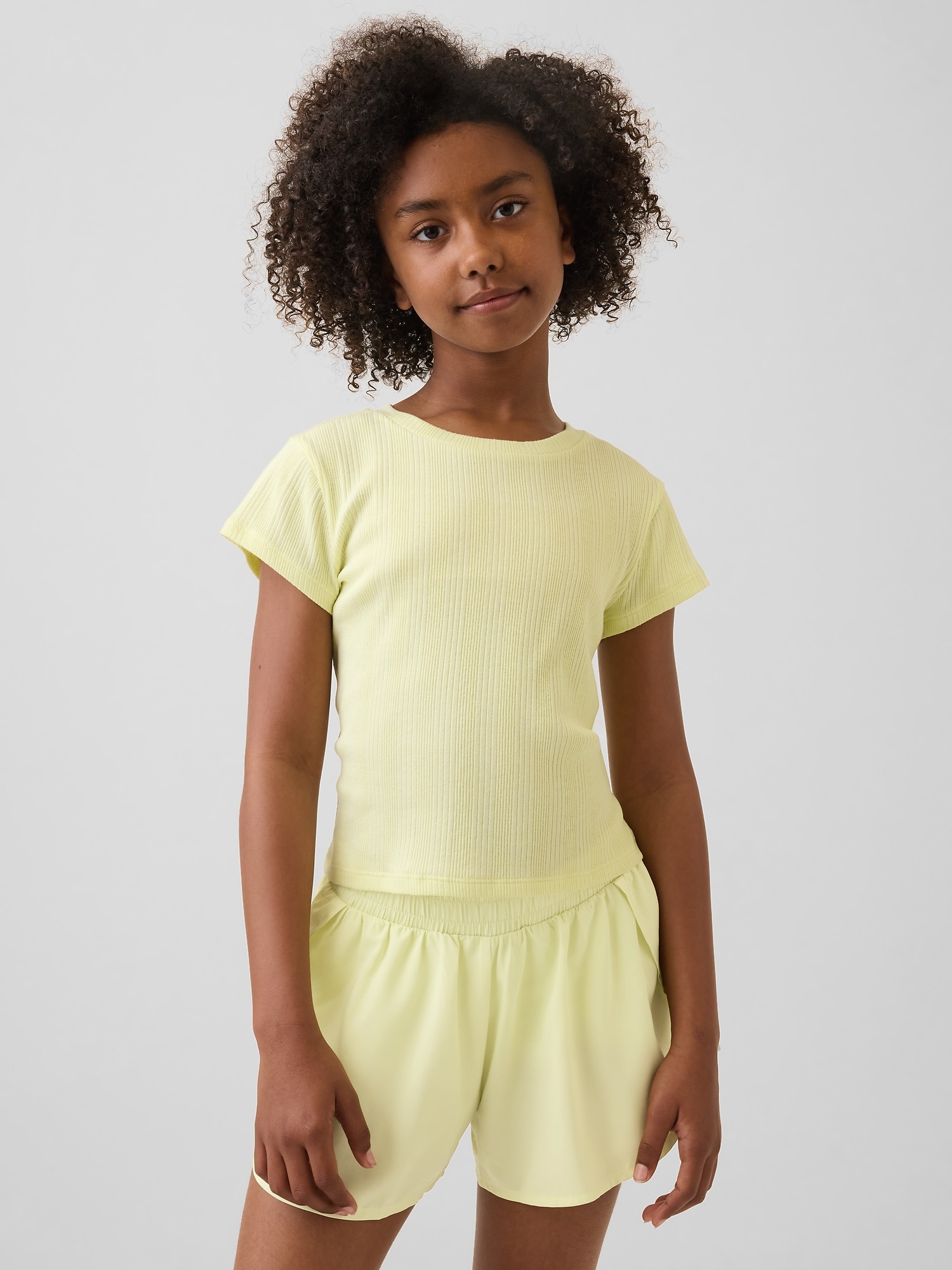 GAP Children's Ribbed T-Shirt - Girls