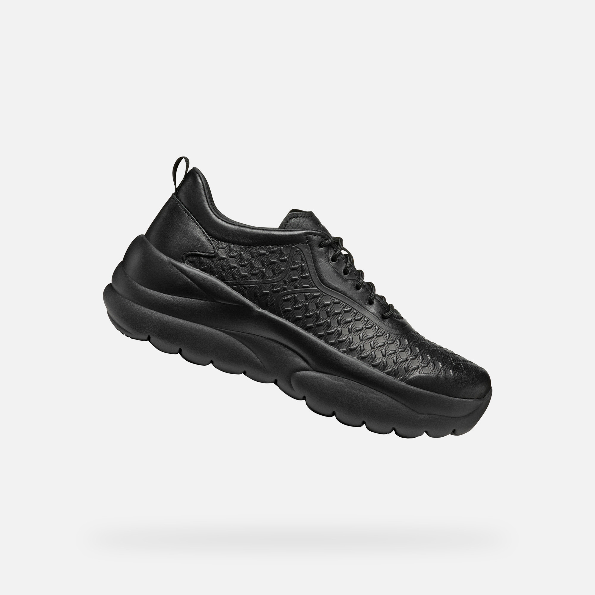 Black women's sneakers Geox Xtors - Women's