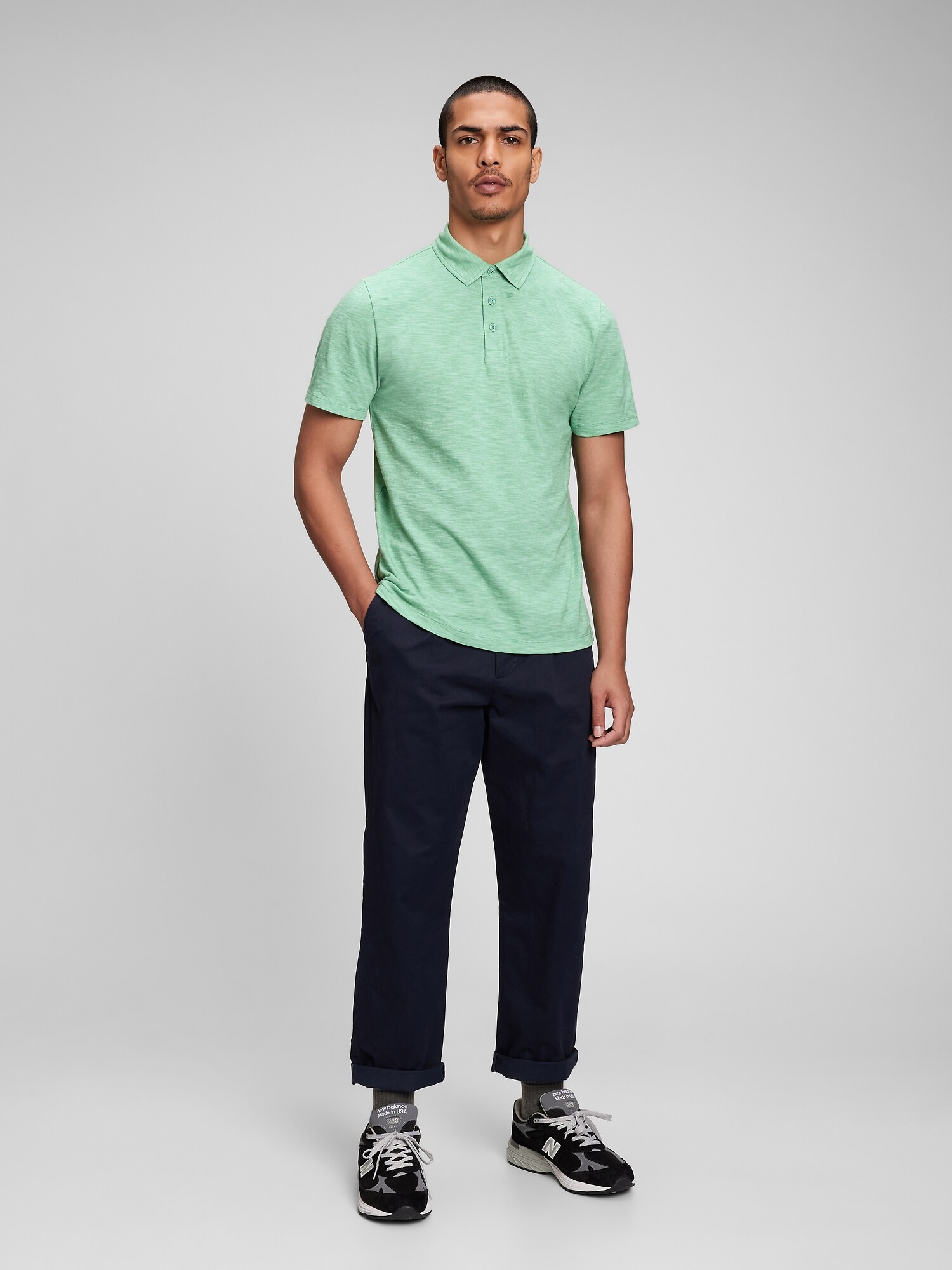 GAP Polo T-shirt Stripe - Men