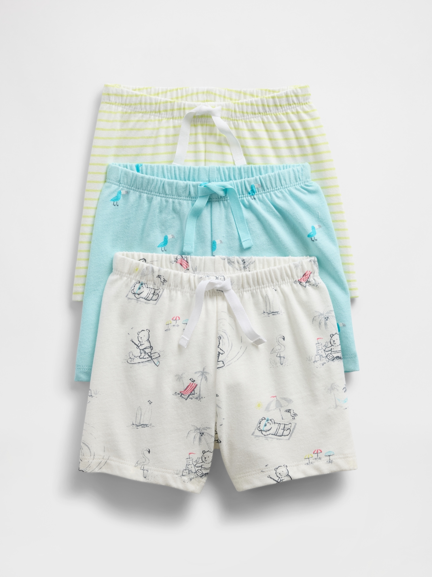 GAP Baby kraťasy, 3 kusy - Kluci