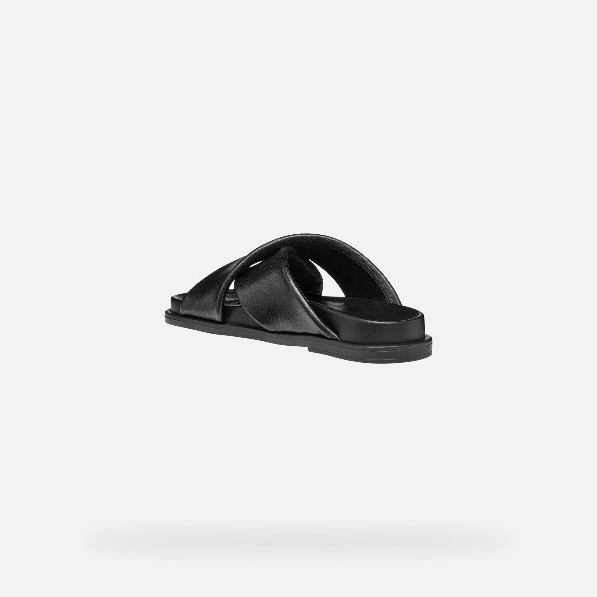 Black women's slippers Geox Adelash - Women's