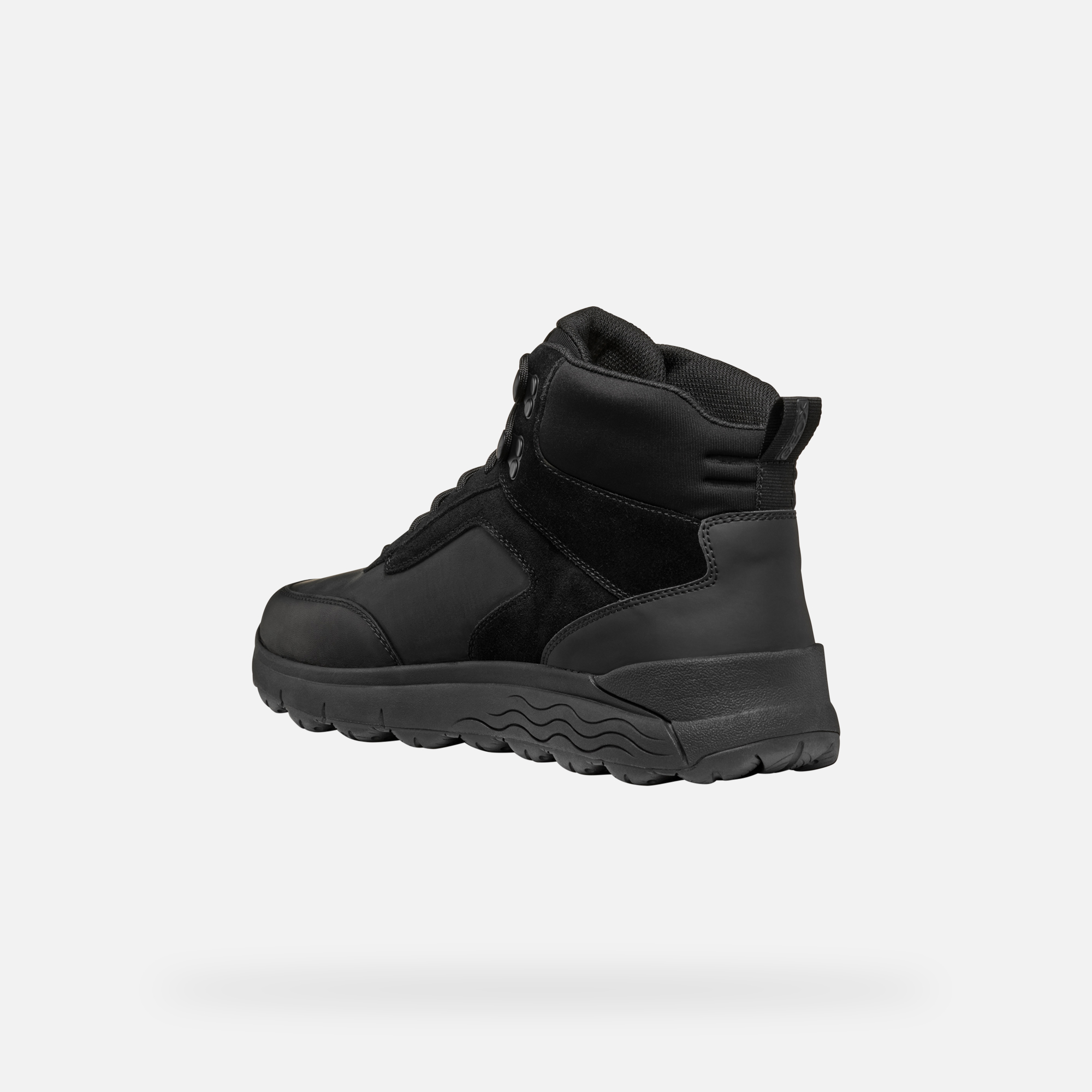 Black men&#039;s ankle boots Geox Spherica 4X4 ABX - Men&#039;s