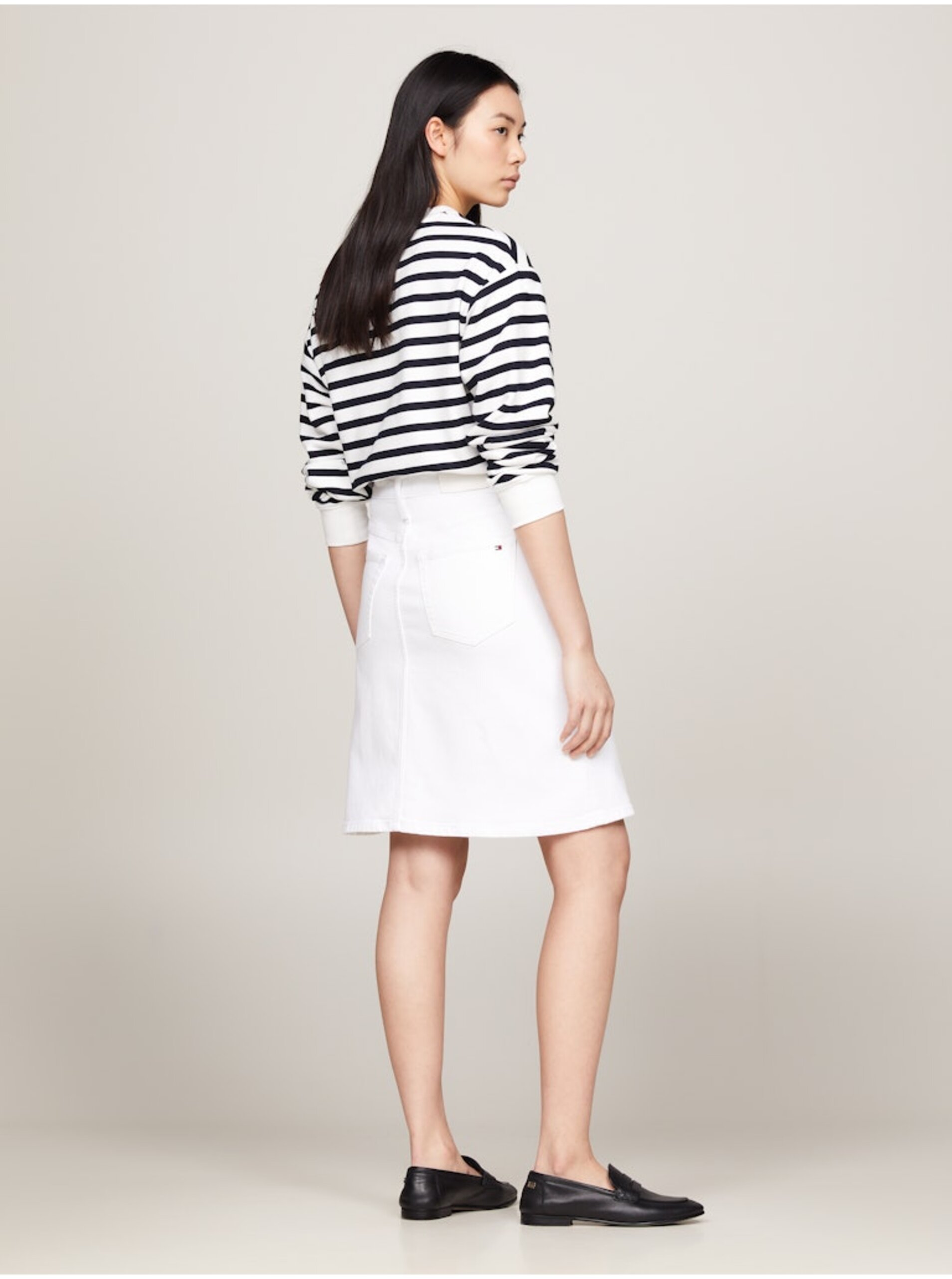 White women&#039;s denim skirt Tommy Hilfiger - Women
