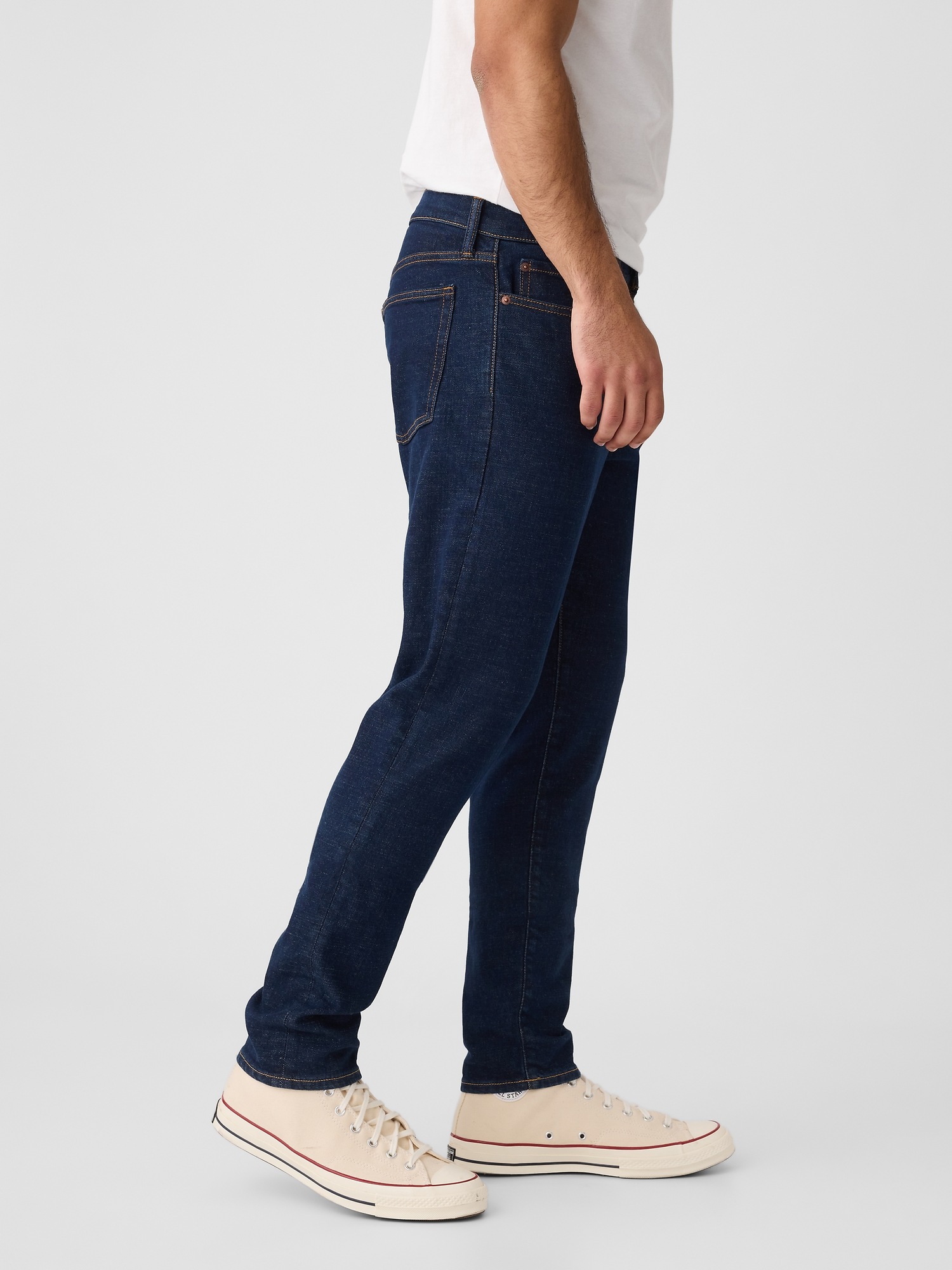 Slim fit pentru barbati GAP - albastru inchis