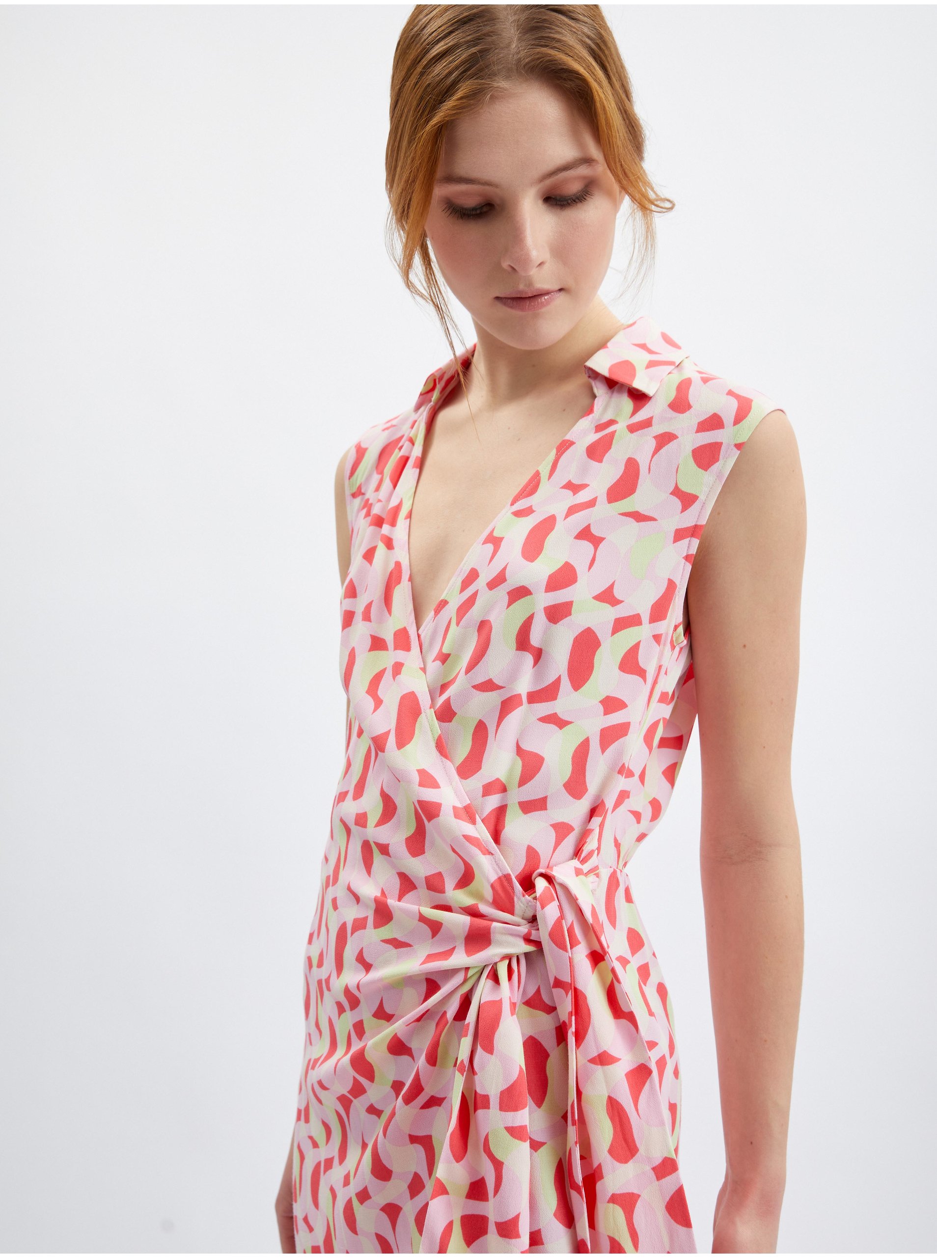 Rochii de vara si de plaja pentru femei ORSAY - roz, verde deschis