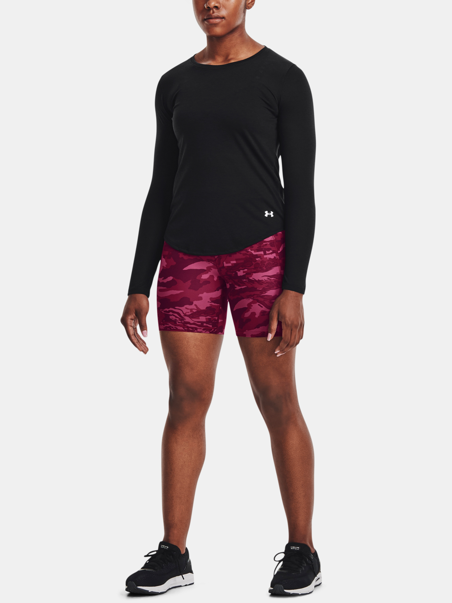 Under Armour Shorts UA Fly Fast 3.0 Half Tight-PNK - Women