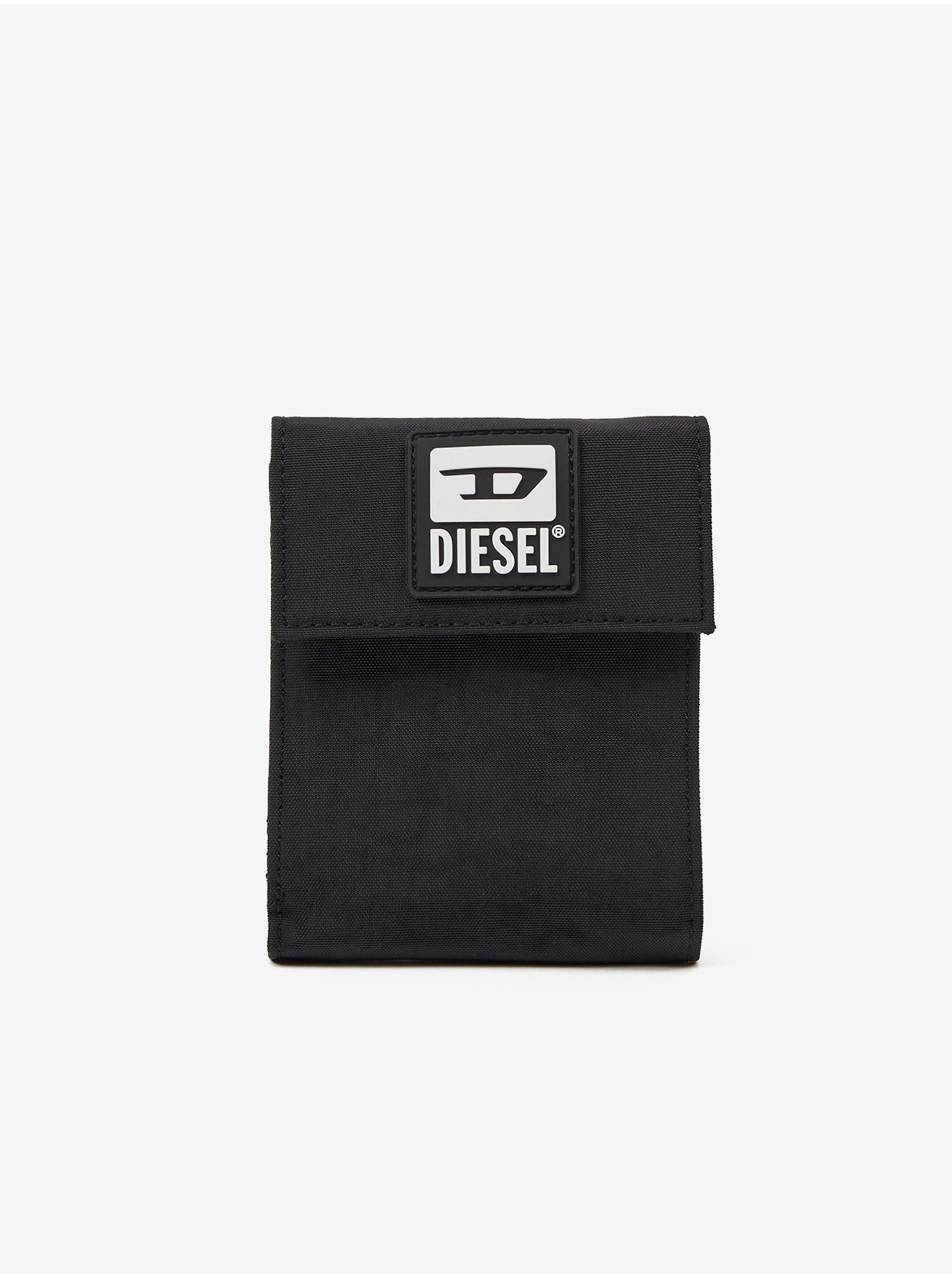 Levně Černá pánská peněženka Diesel - Pánské