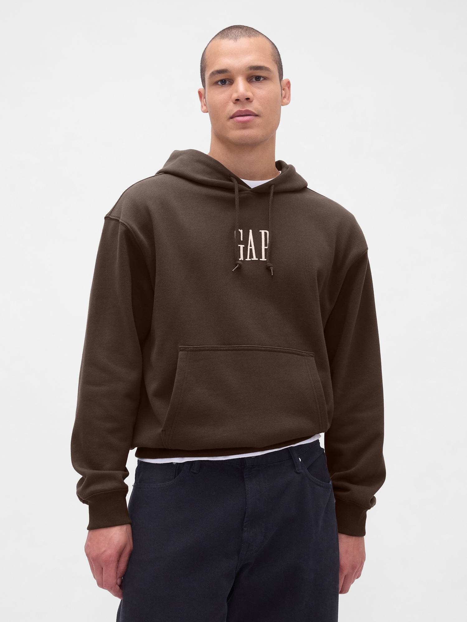 GAP Oversize Sweatshirt with Heavyweight Logo - Mens