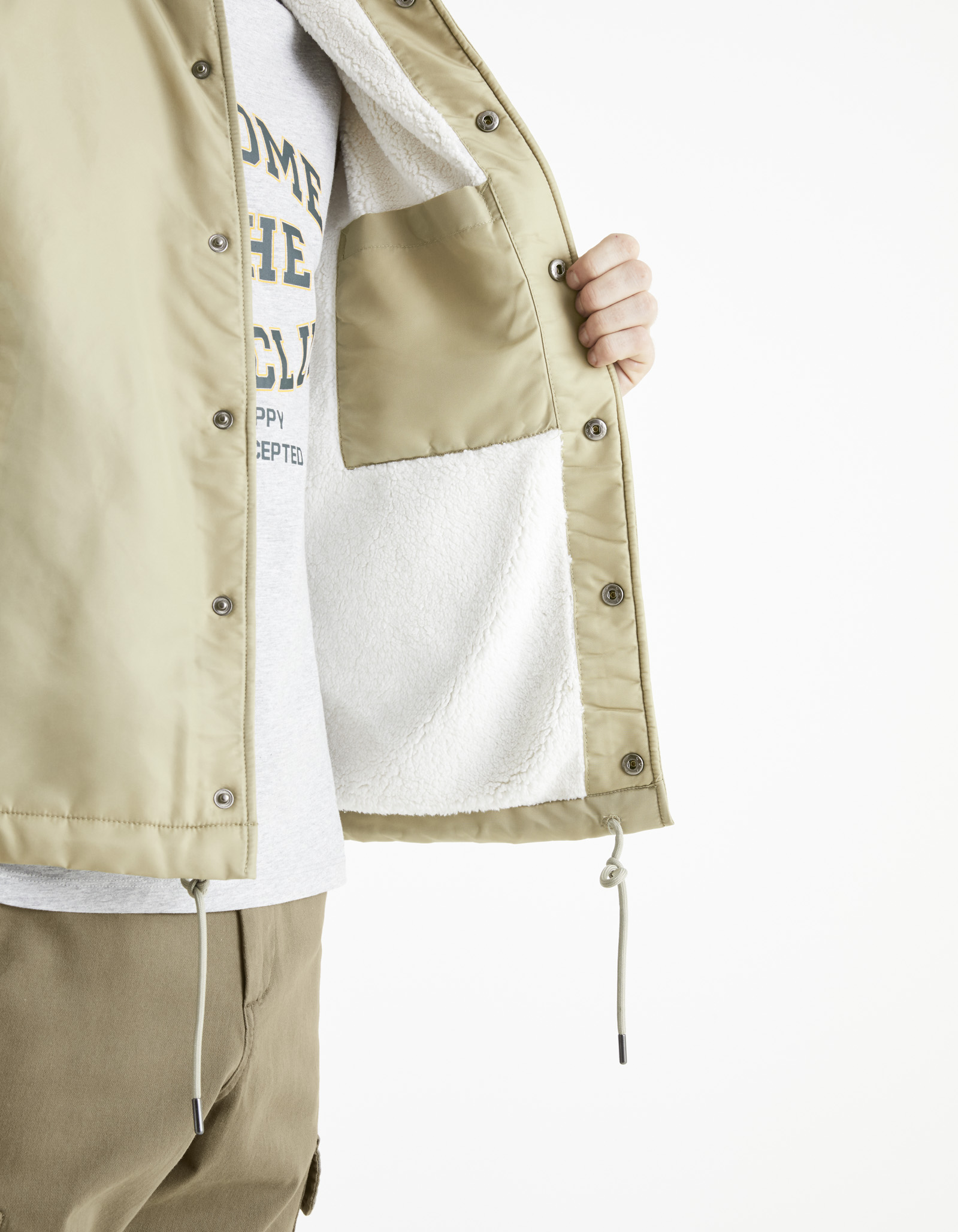 Jachete si tricouri pentru barbati Celio - verde