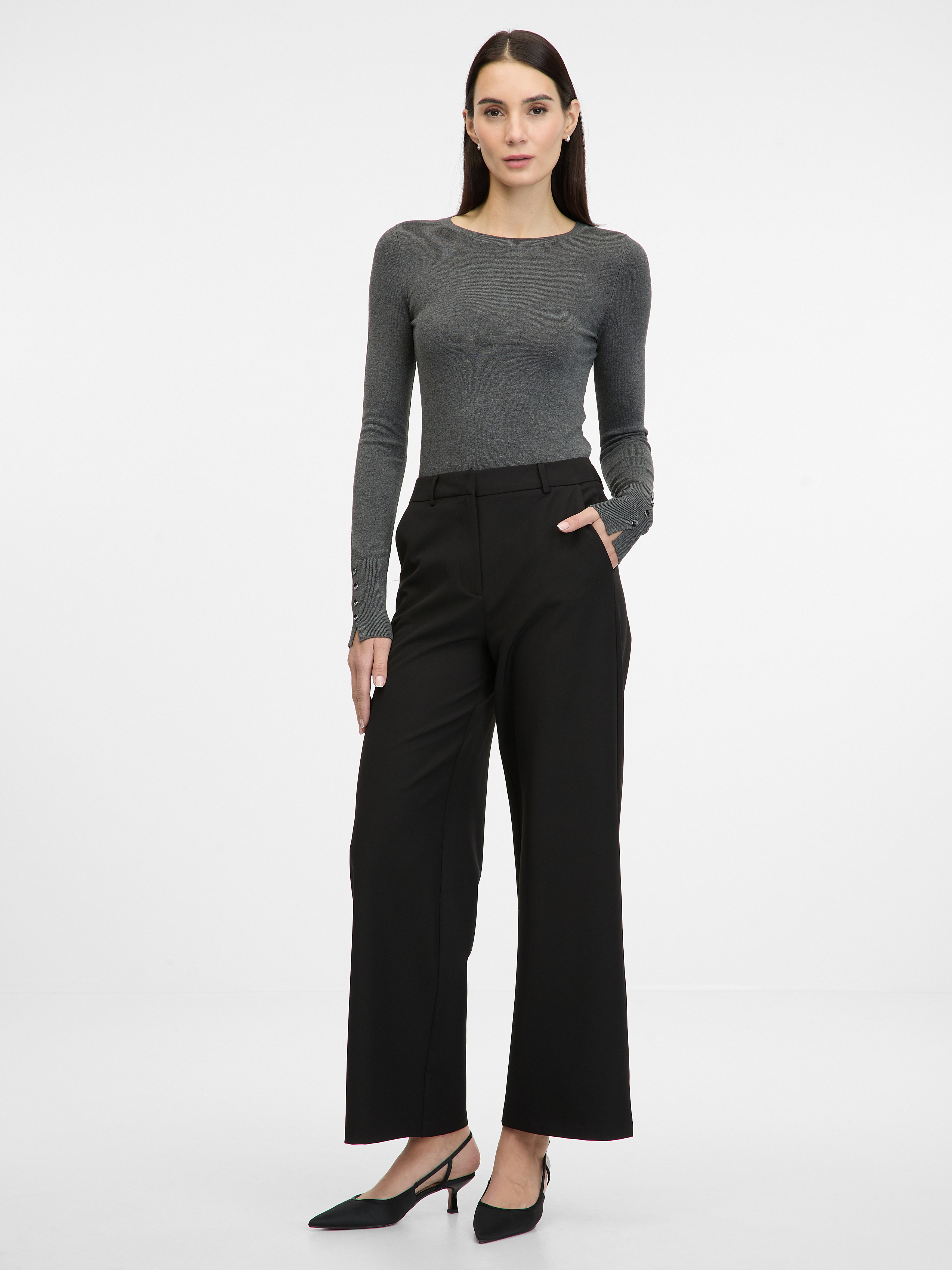 Grey women's sweater ORSAY - Women's