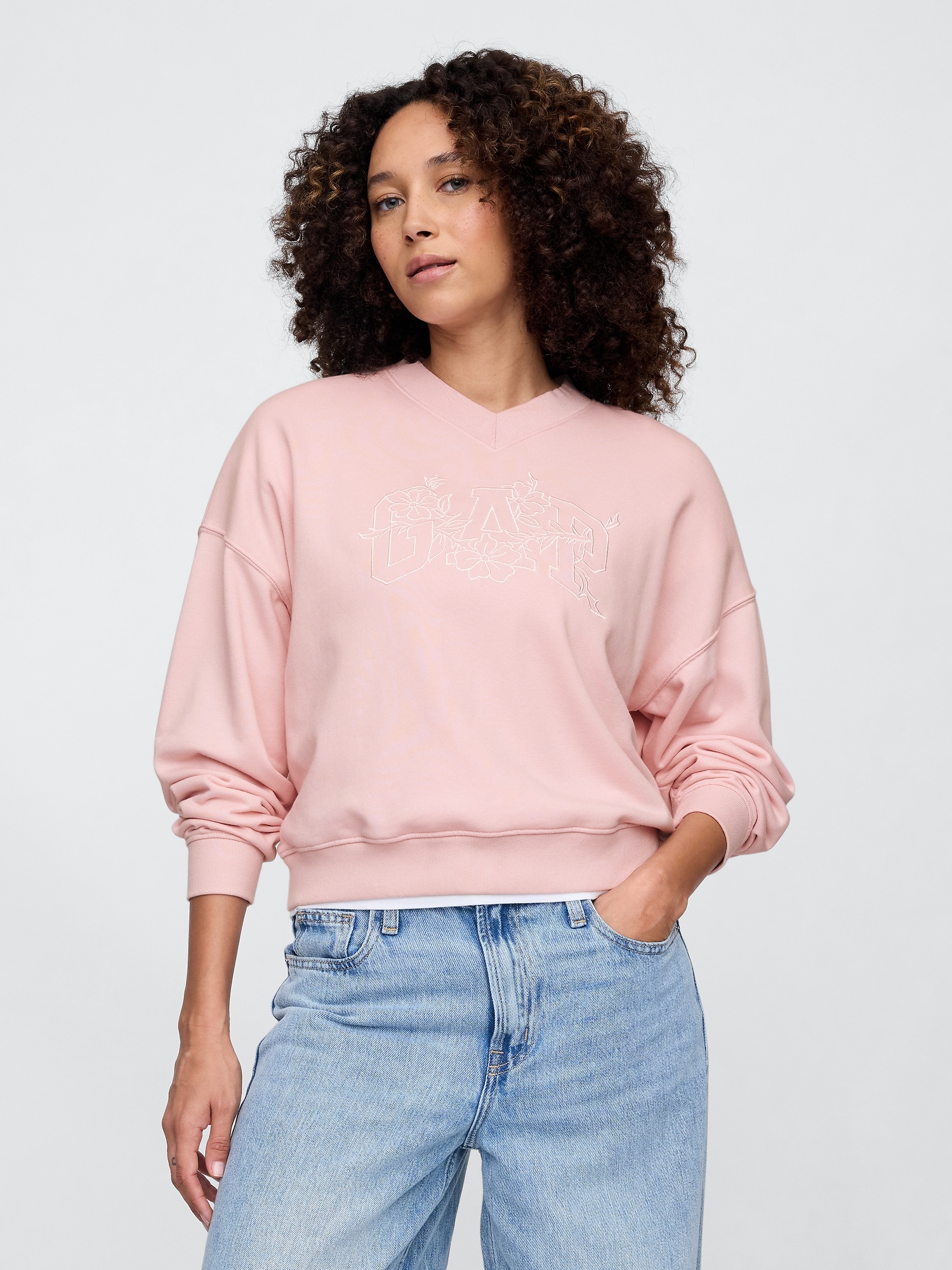 GAP Oversize sweatshirt with logo - Womens