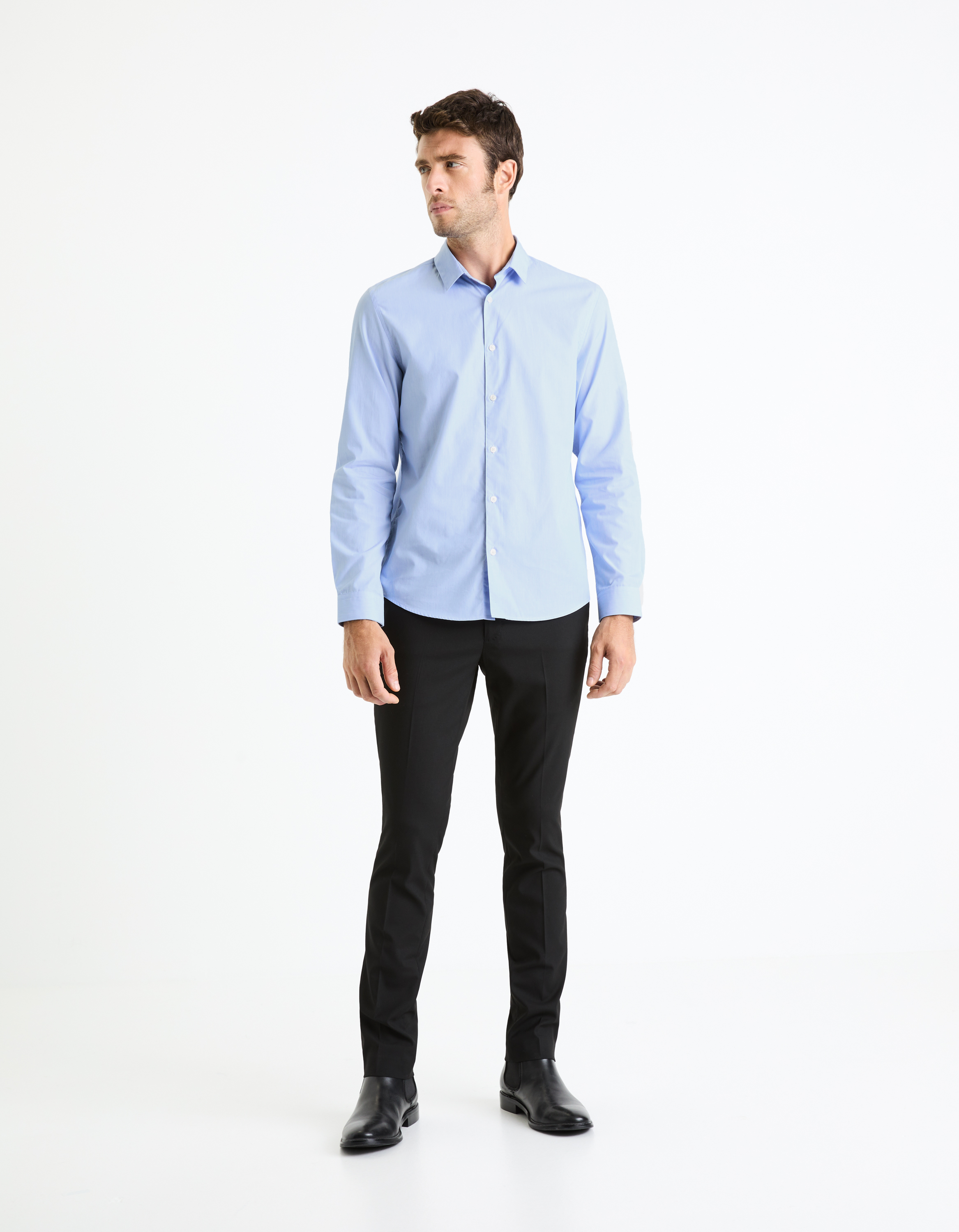 Celio Cotton shirt Faviv - Men's