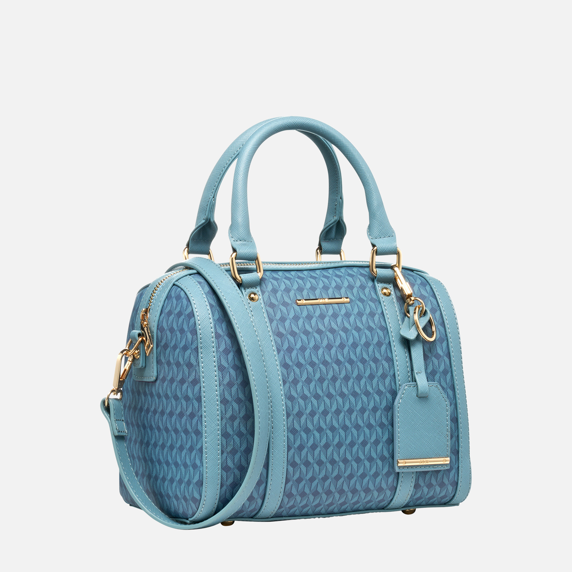 Blue women's handbag Geox Zene S - Women's