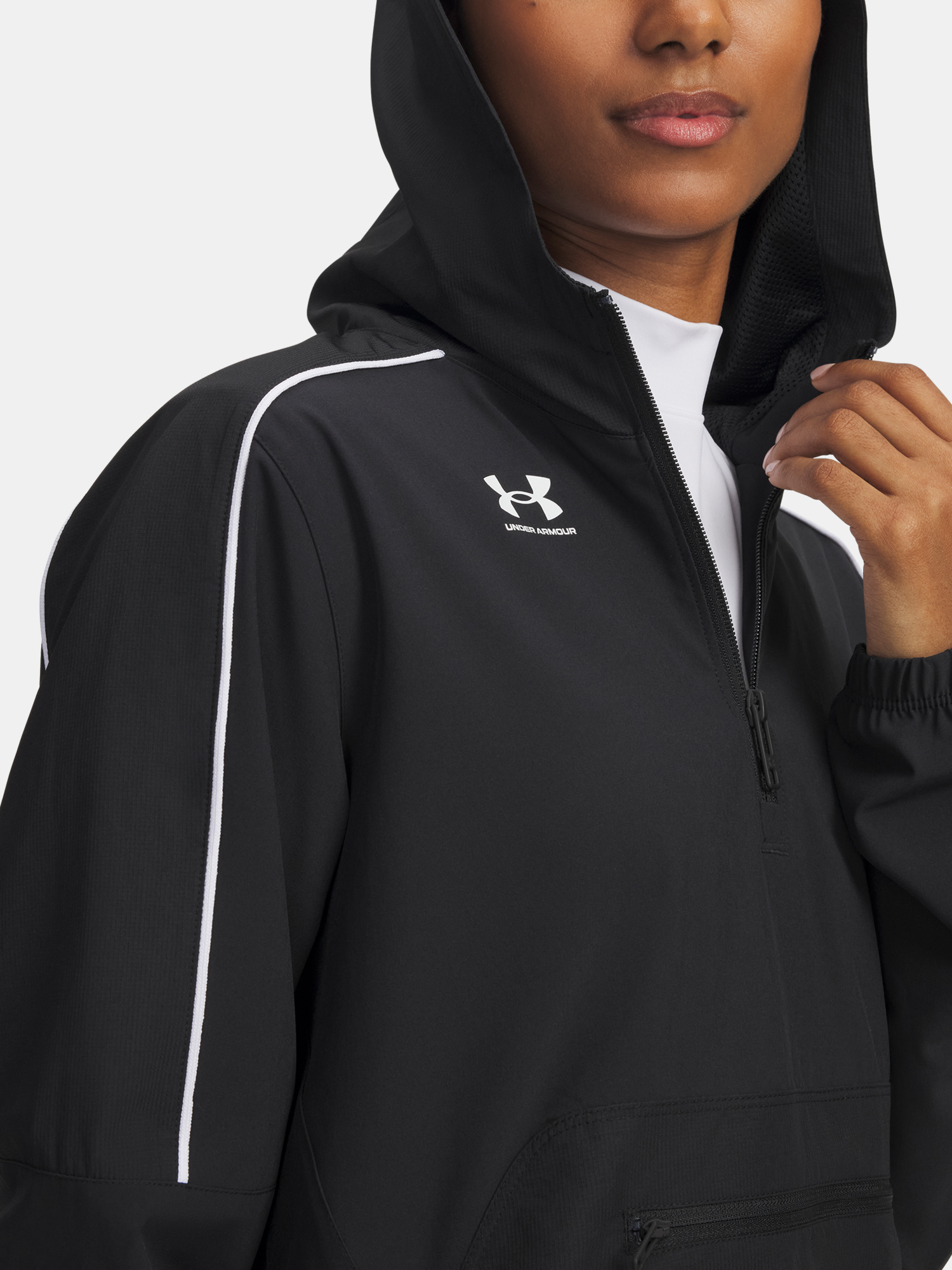 Under Armour UA W Challenger Anorak-BLK Women's Jacket - Women's