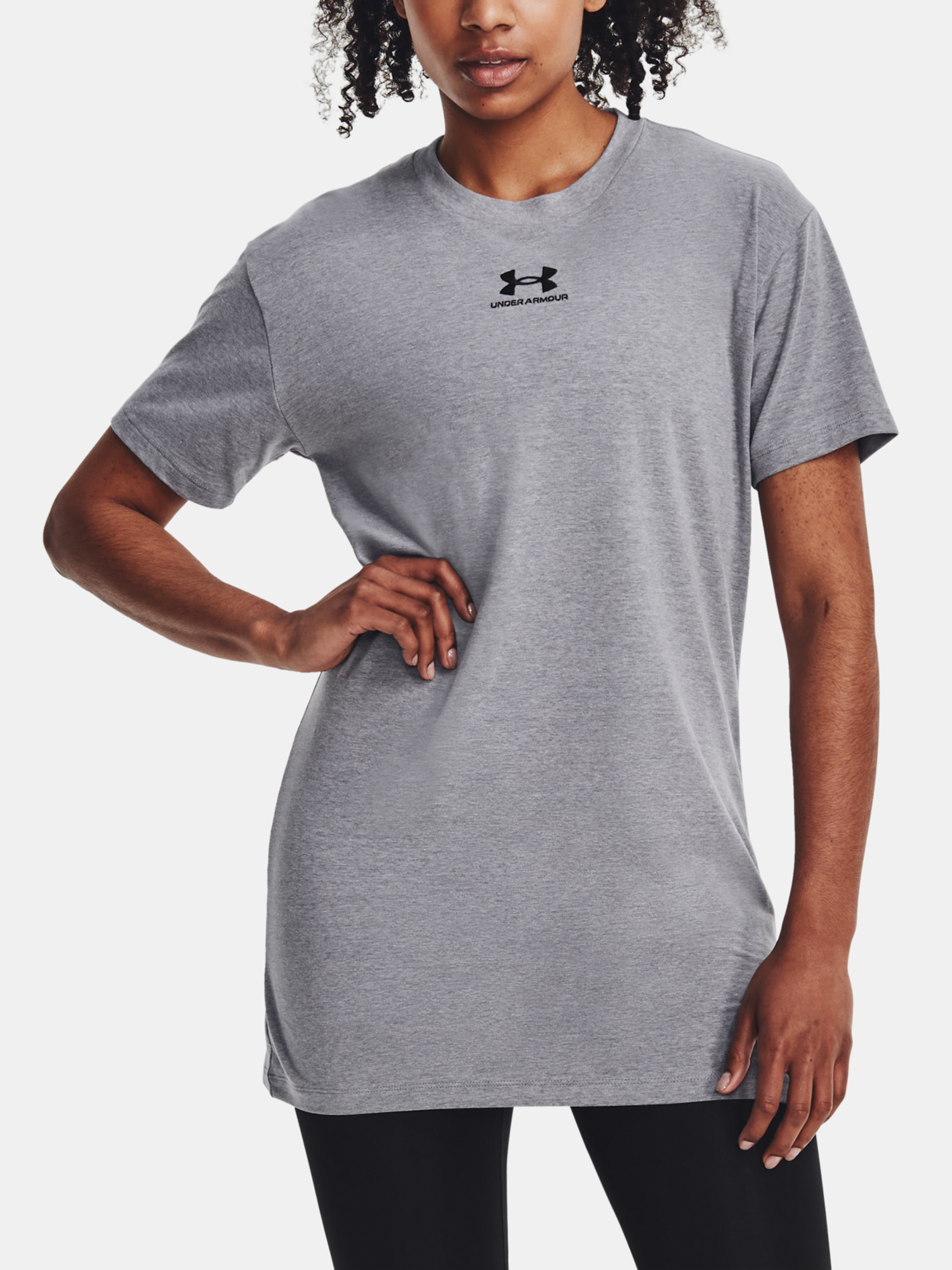 Under Armour T-Shirt UA W EXTENDED SS NEW-GRY - Women