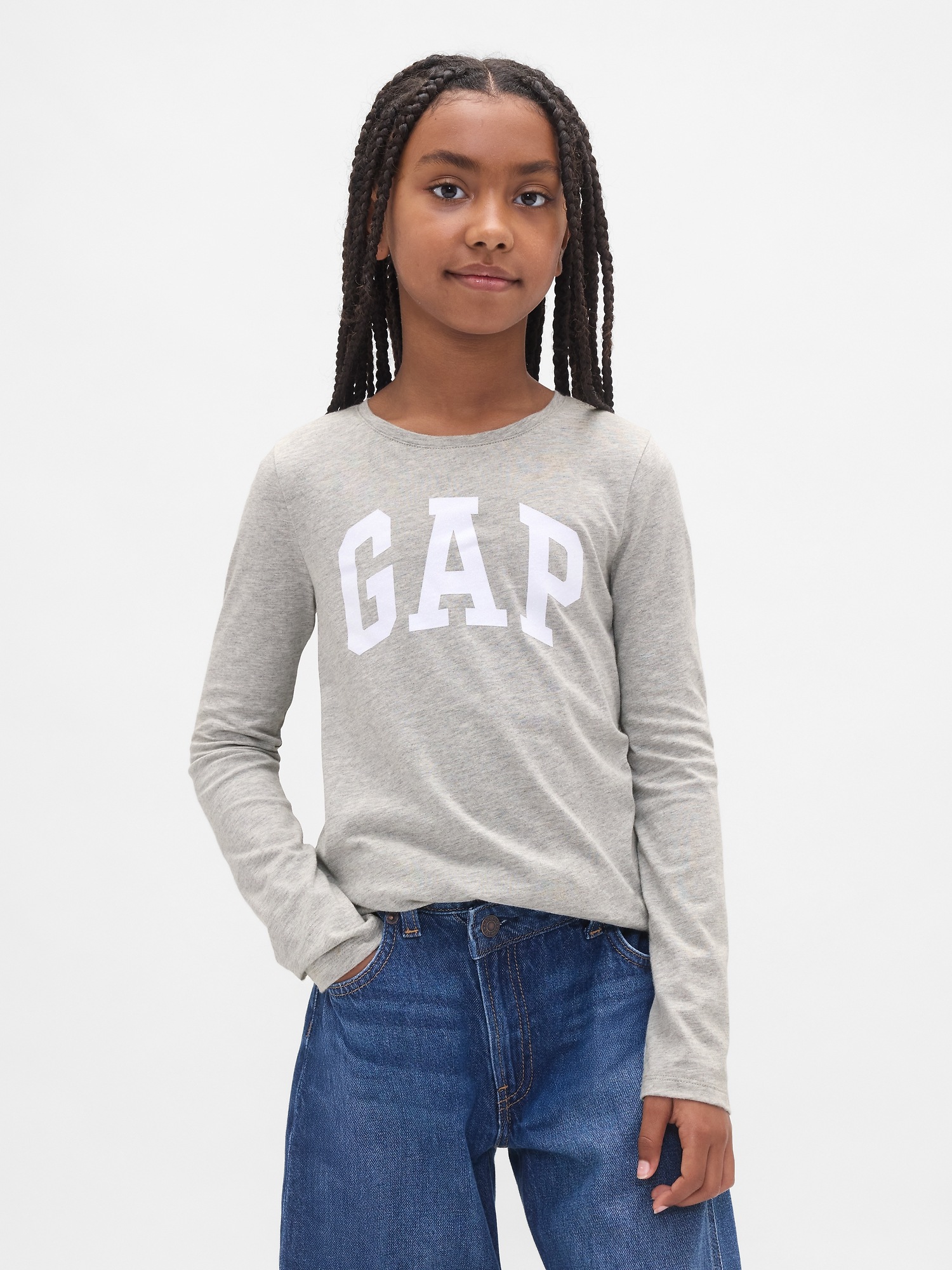 GAP Children's T-shirt with logo - Girls