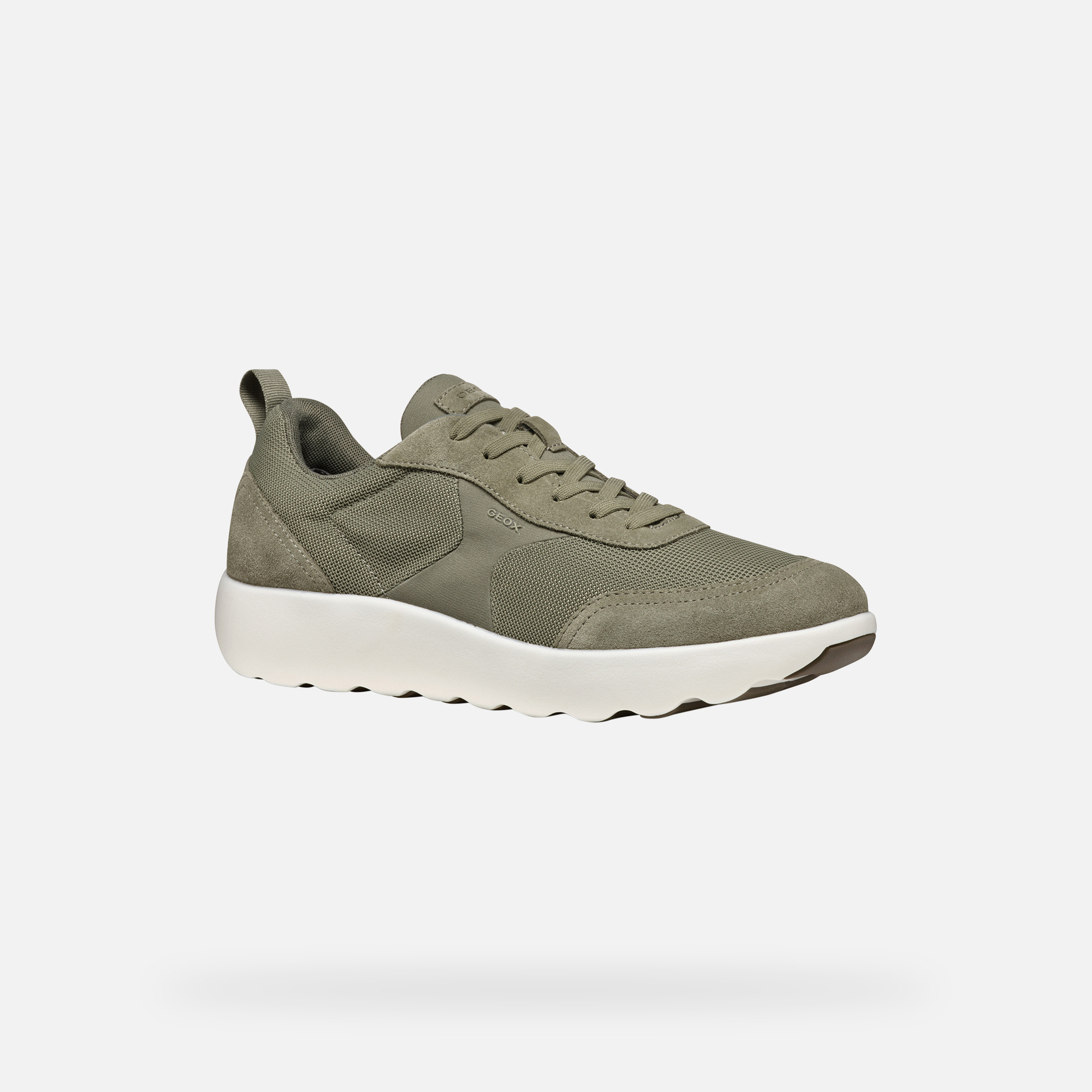 Light green men's sneakers Geox Xtors - Men