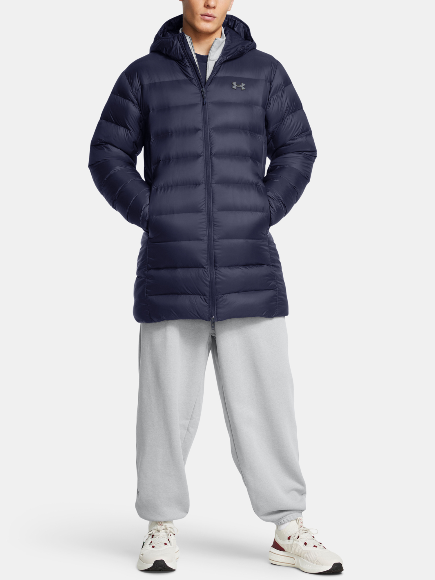 Men's jacket Under Armour LEGEND DOWN PARKA-BLU - Men's