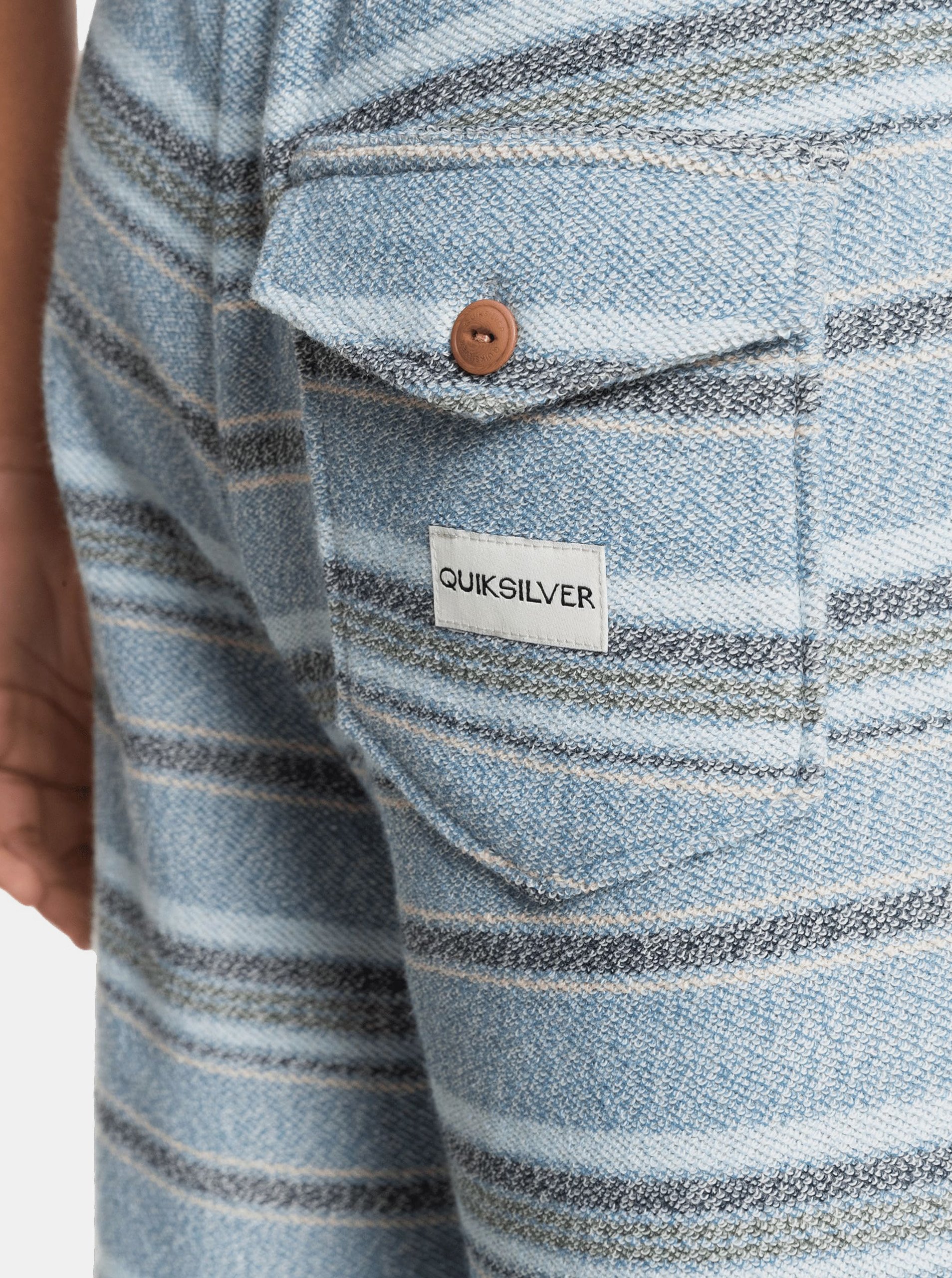 Blue Striped Sweatpants Quiksilver Quiksilver - Men
