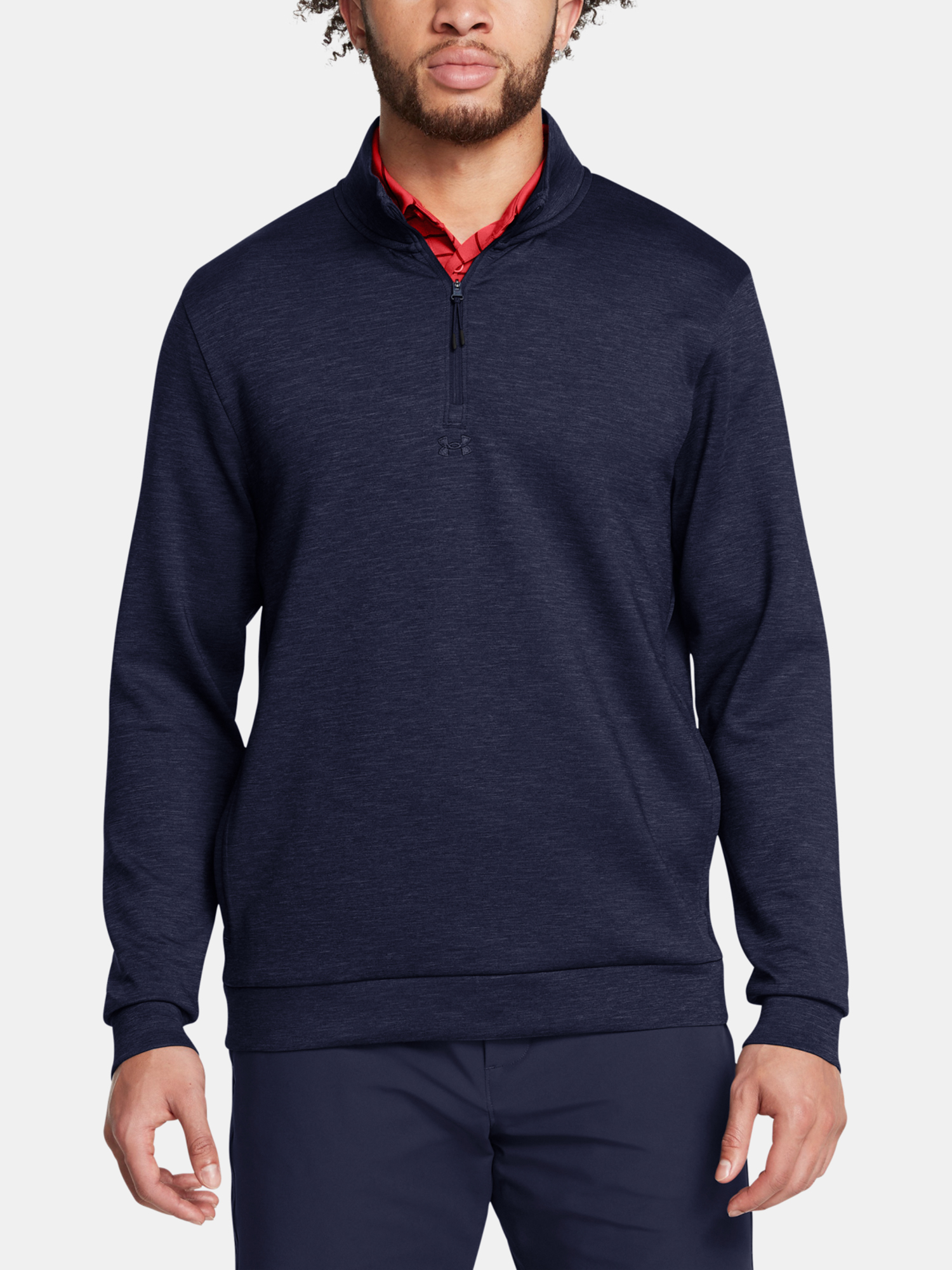 Men's Under Armour UA Drive Midlayer Pullover-BLU Sweatshirt - Men's