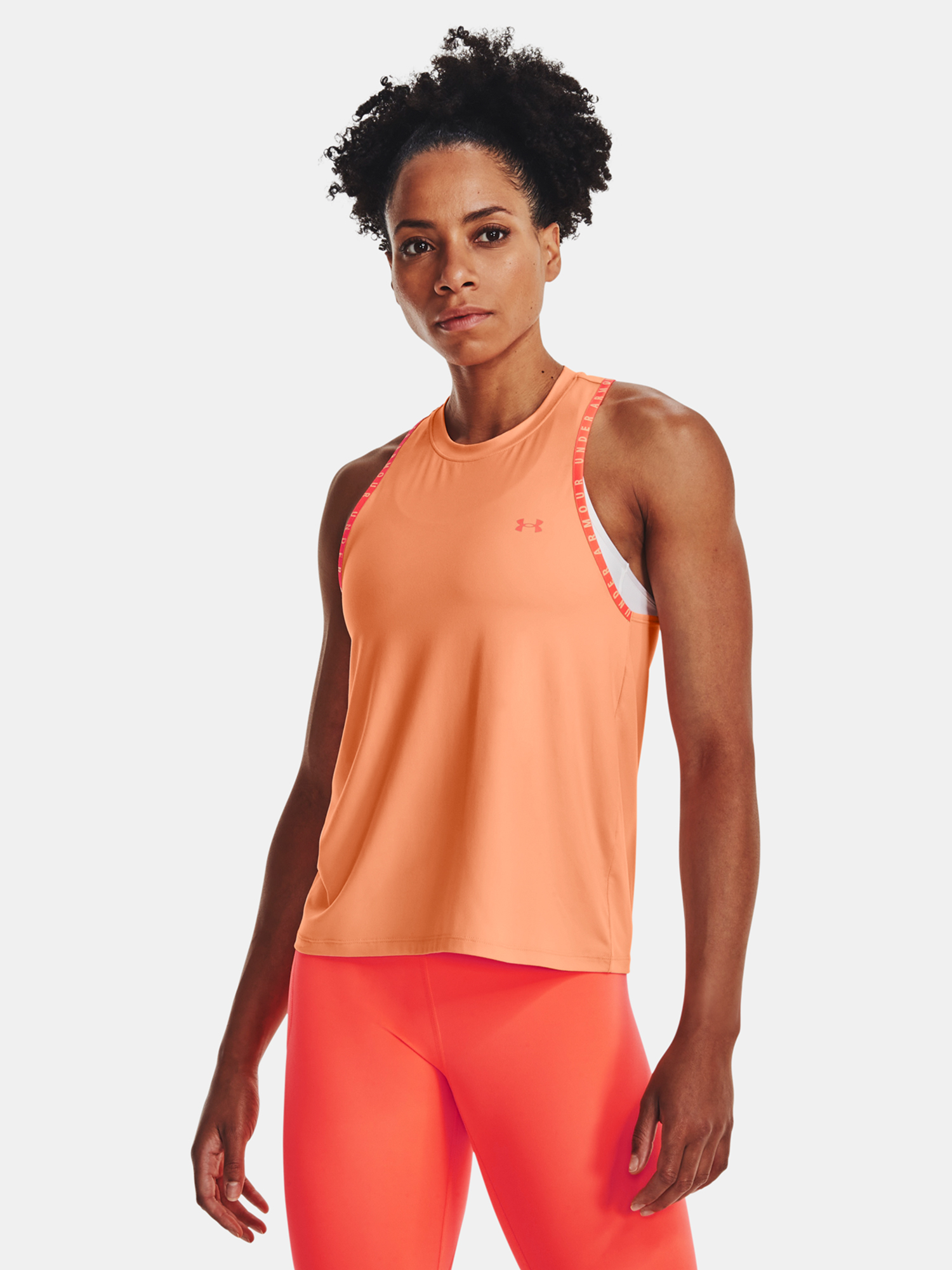 Tielko Under Armour Knockout Novelty Tank-ORG