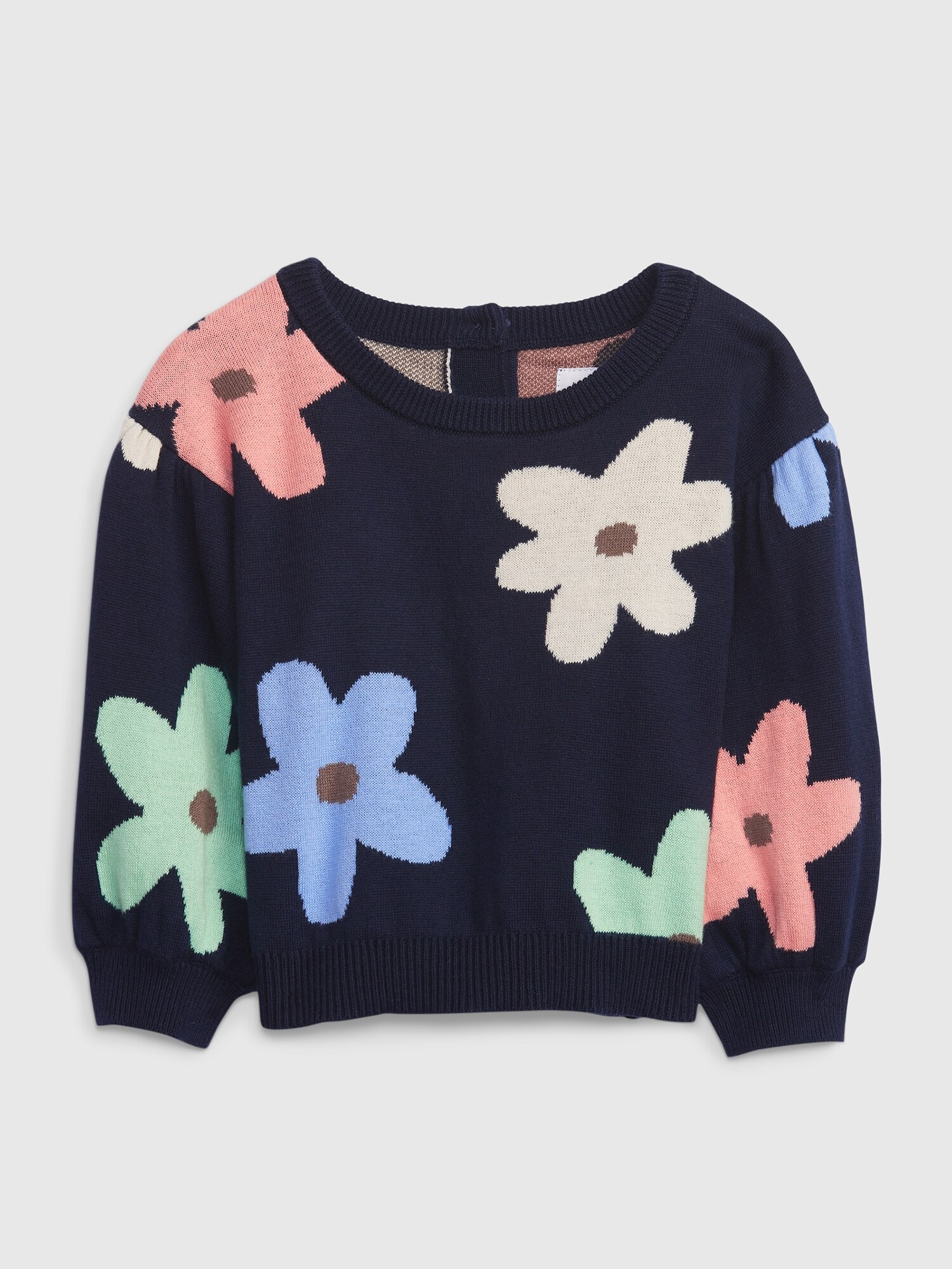 GAP Baby Sweater With Flowers - Girls