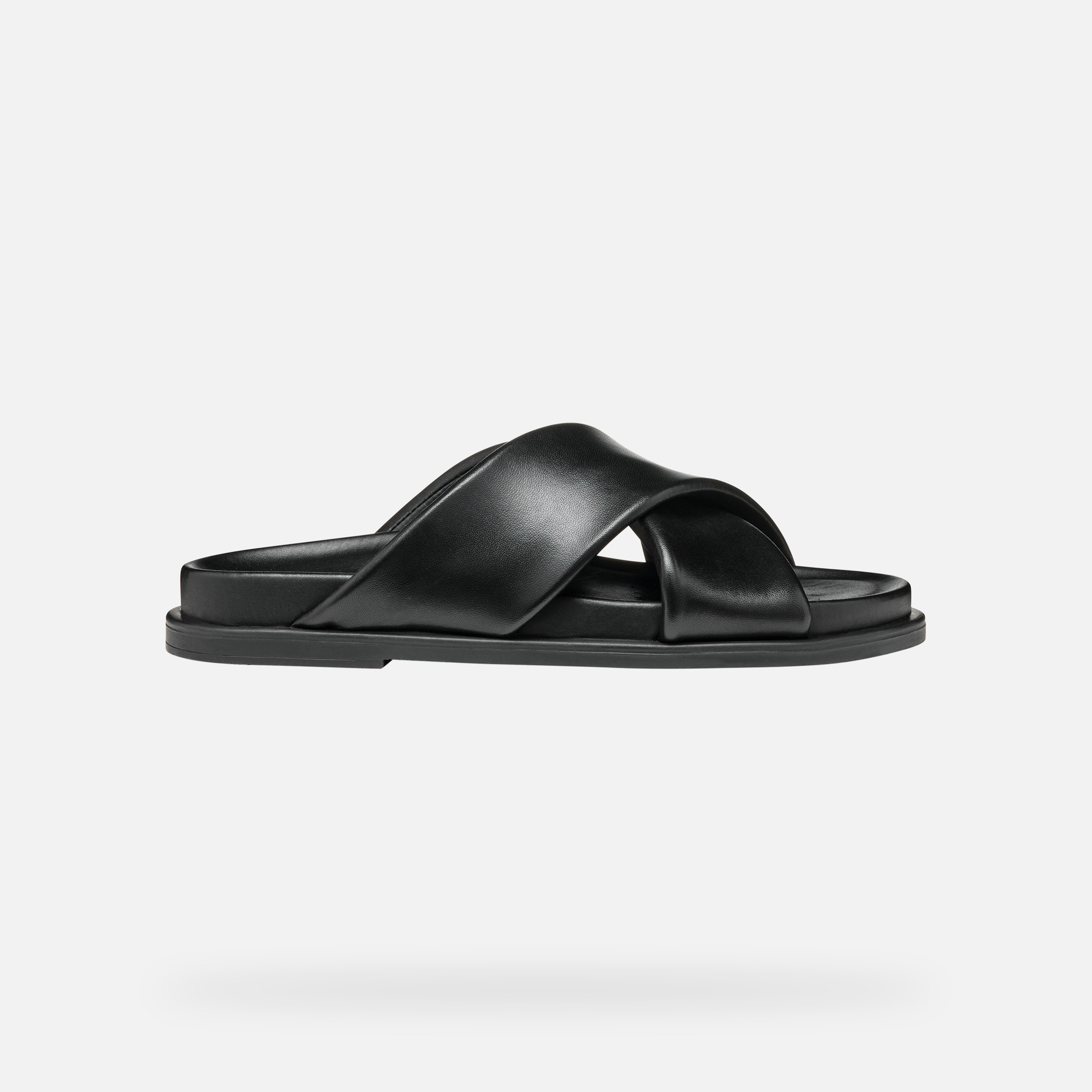 Black women's slippers Geox Adelash - Women's