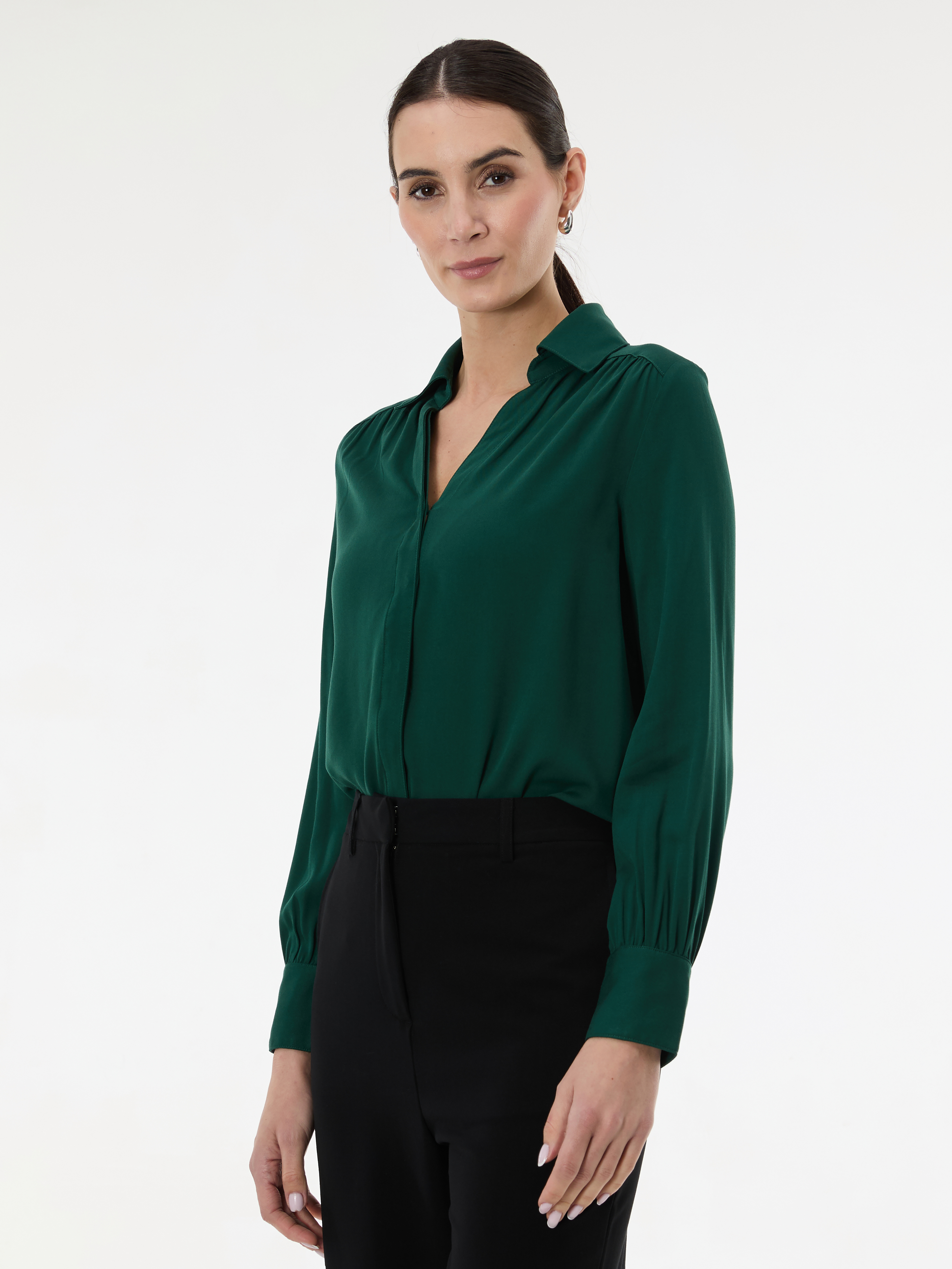 Зелена дамска блуза ORSAY