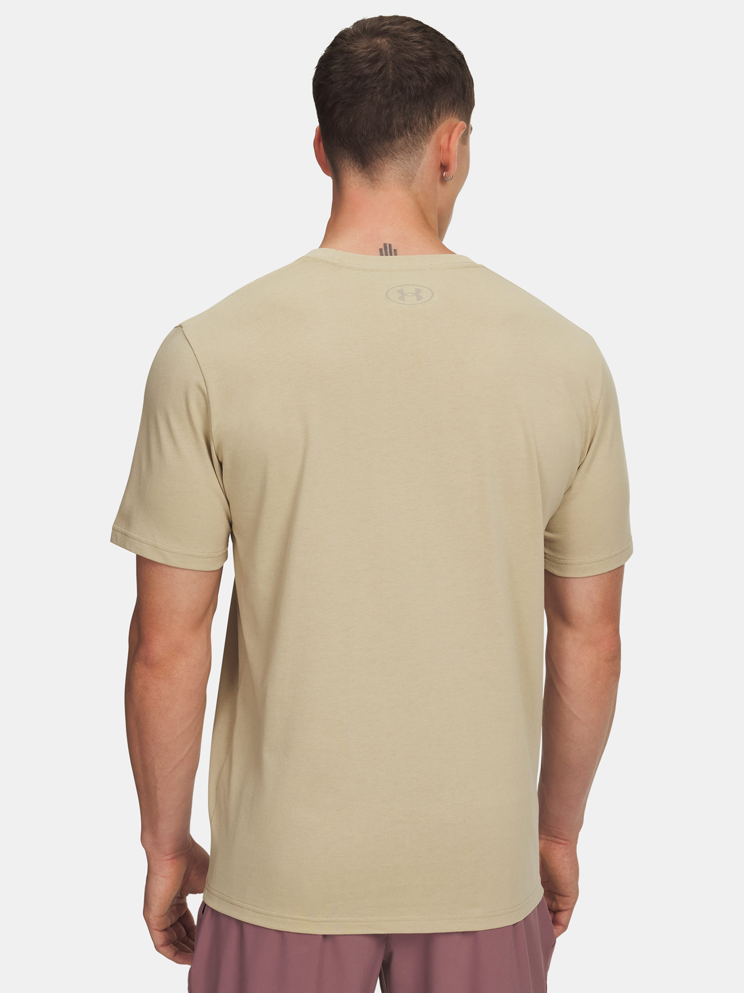 Men's T-shirt Under Armour UA ABC CAMO BOXED LOGO SS-BRN - Men's