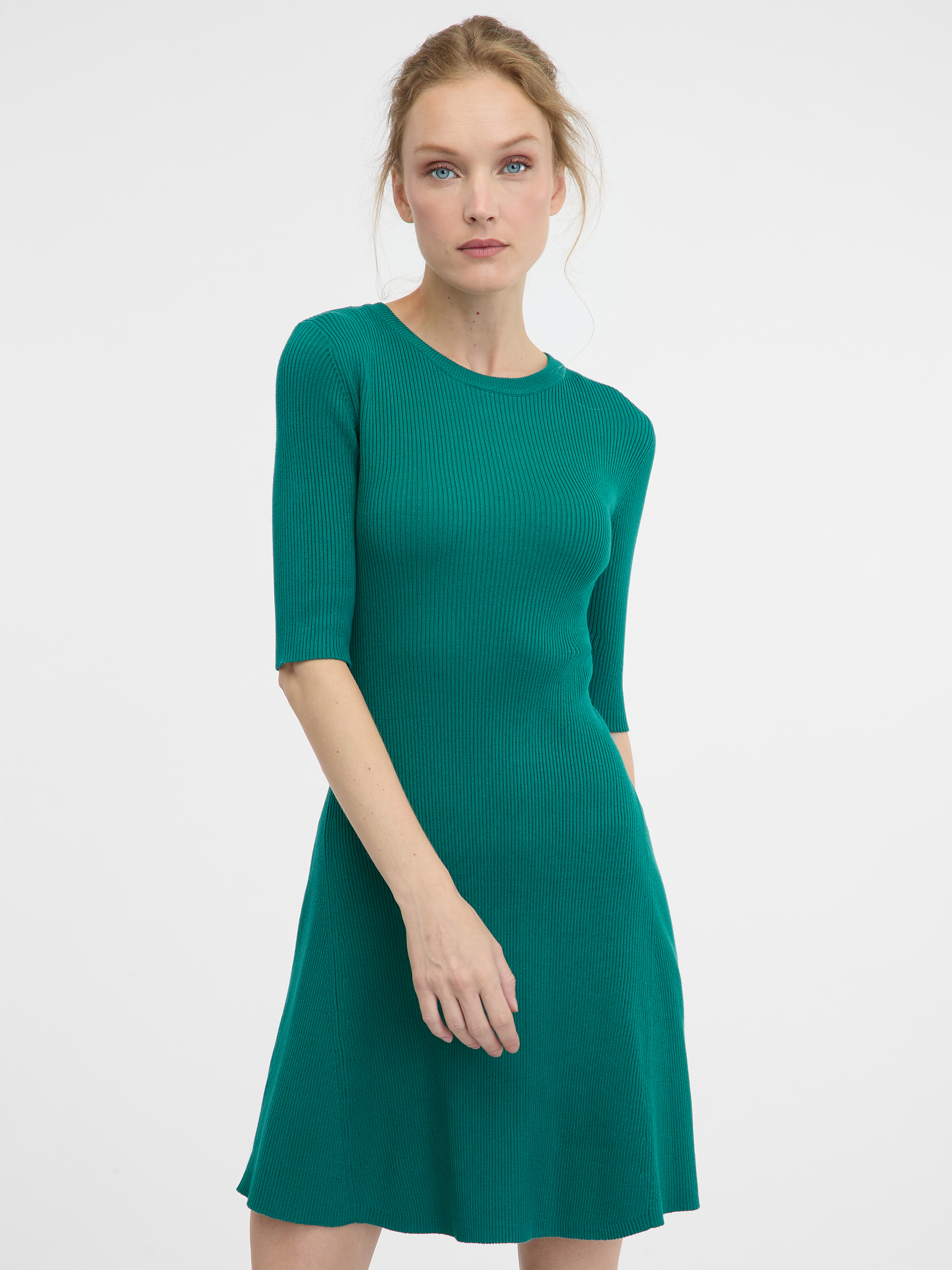 Green womens short dress ORSAY - Womens