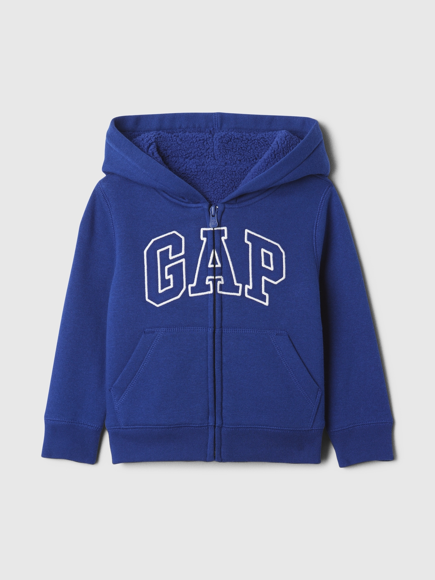 GAP Baby Sherpa Sweatshirt With Logo - Boys