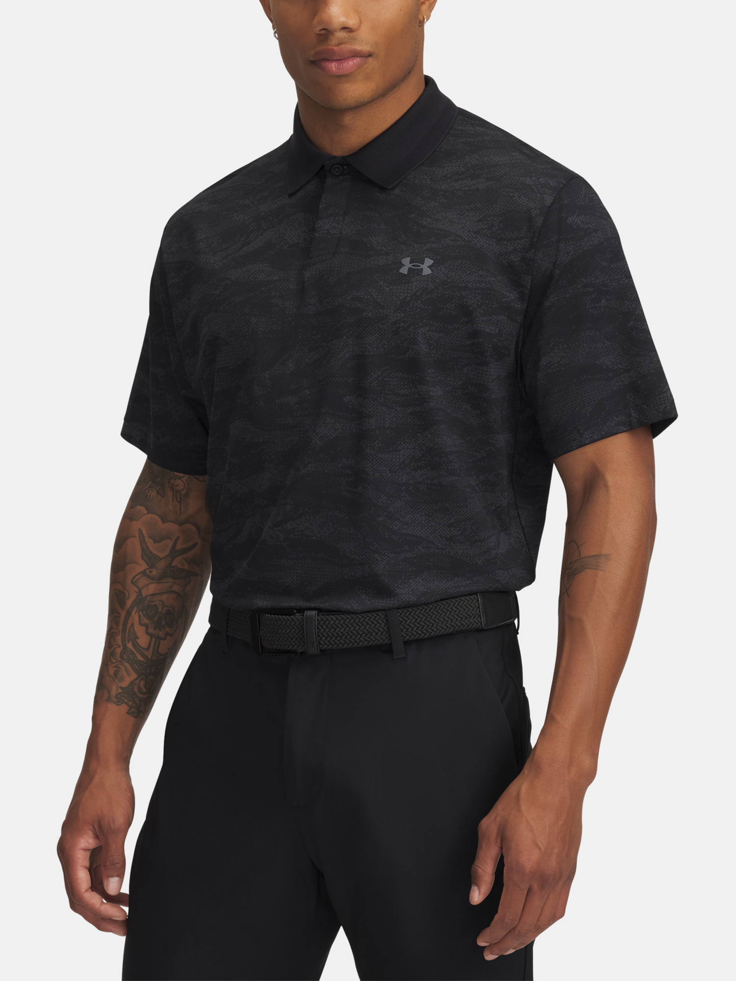 Men's T-shirt Under Armour UA Drive Chill Printed Polo - Men's