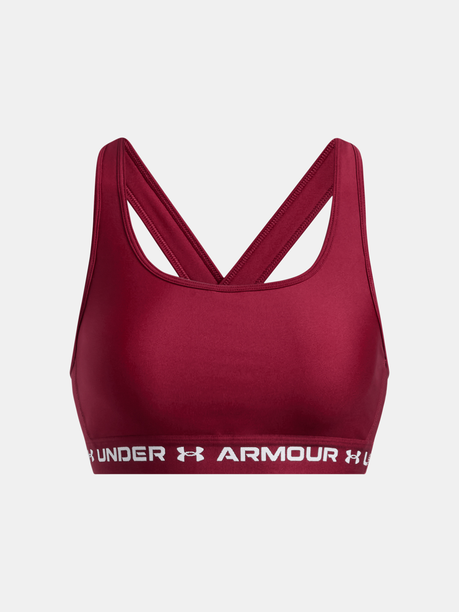 Women's bra Under Armour Crossback Mid Bra-RED - Women's