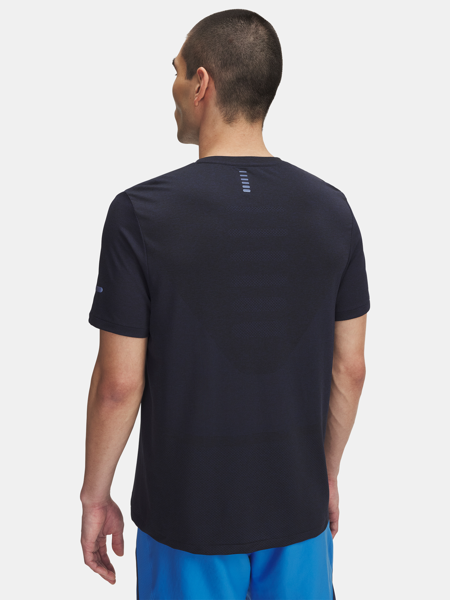 Men's Under Armour UA SEAMLESS STRIDE SS-BLU - Men's T-Shirt