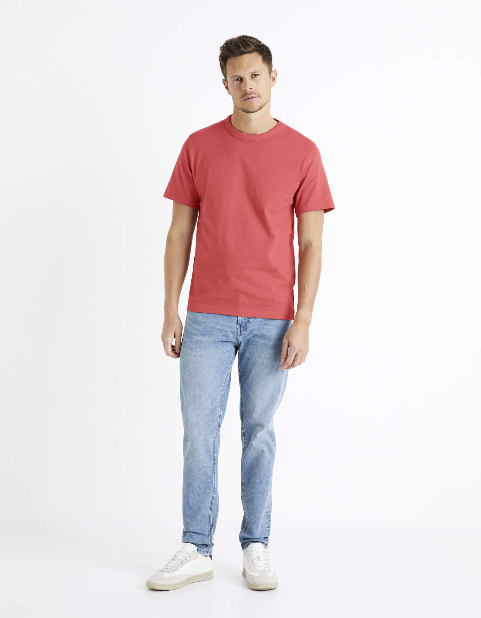 Slim fit pentru barbati Celio - albastru deschis