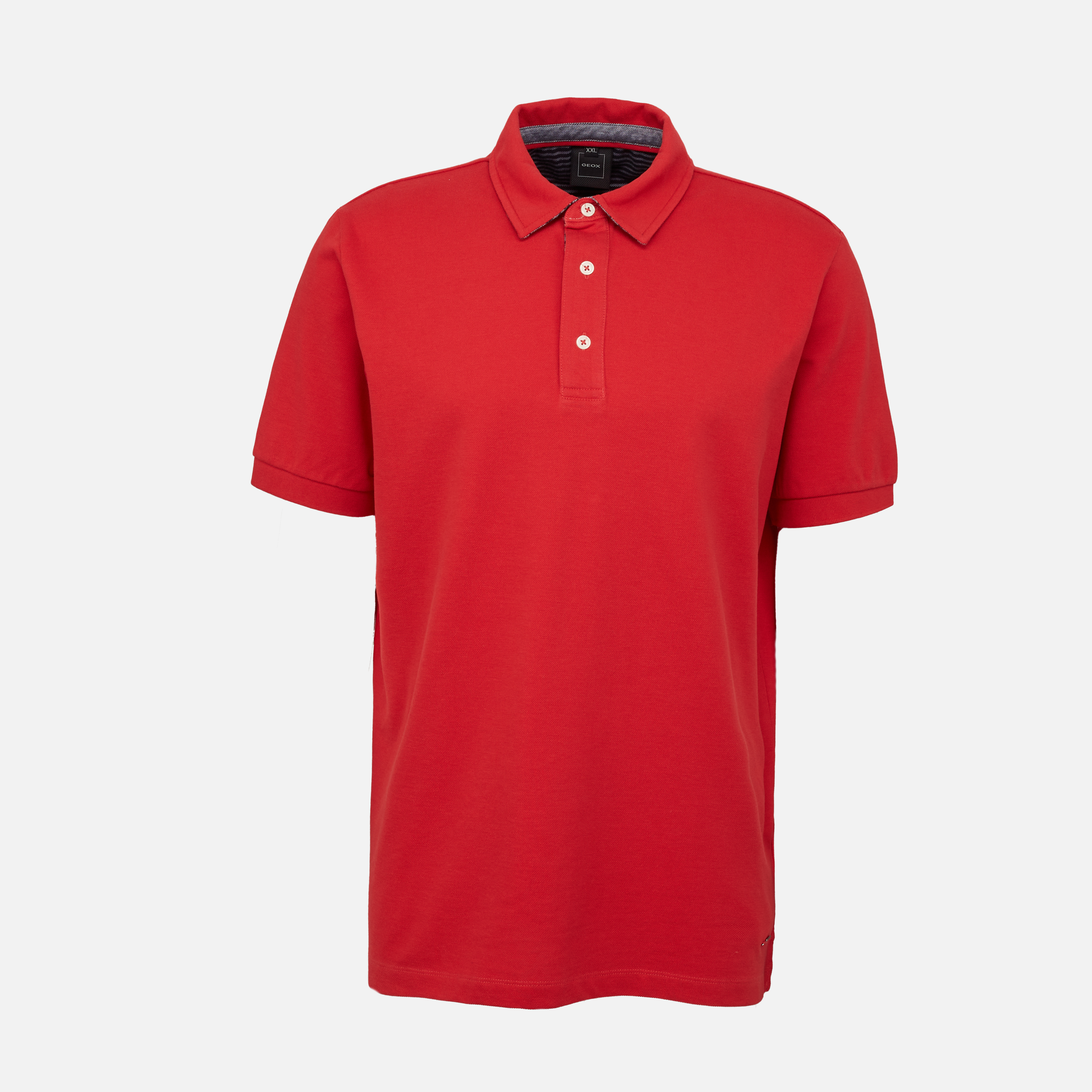 Red mens polo shirt Geox - Mens