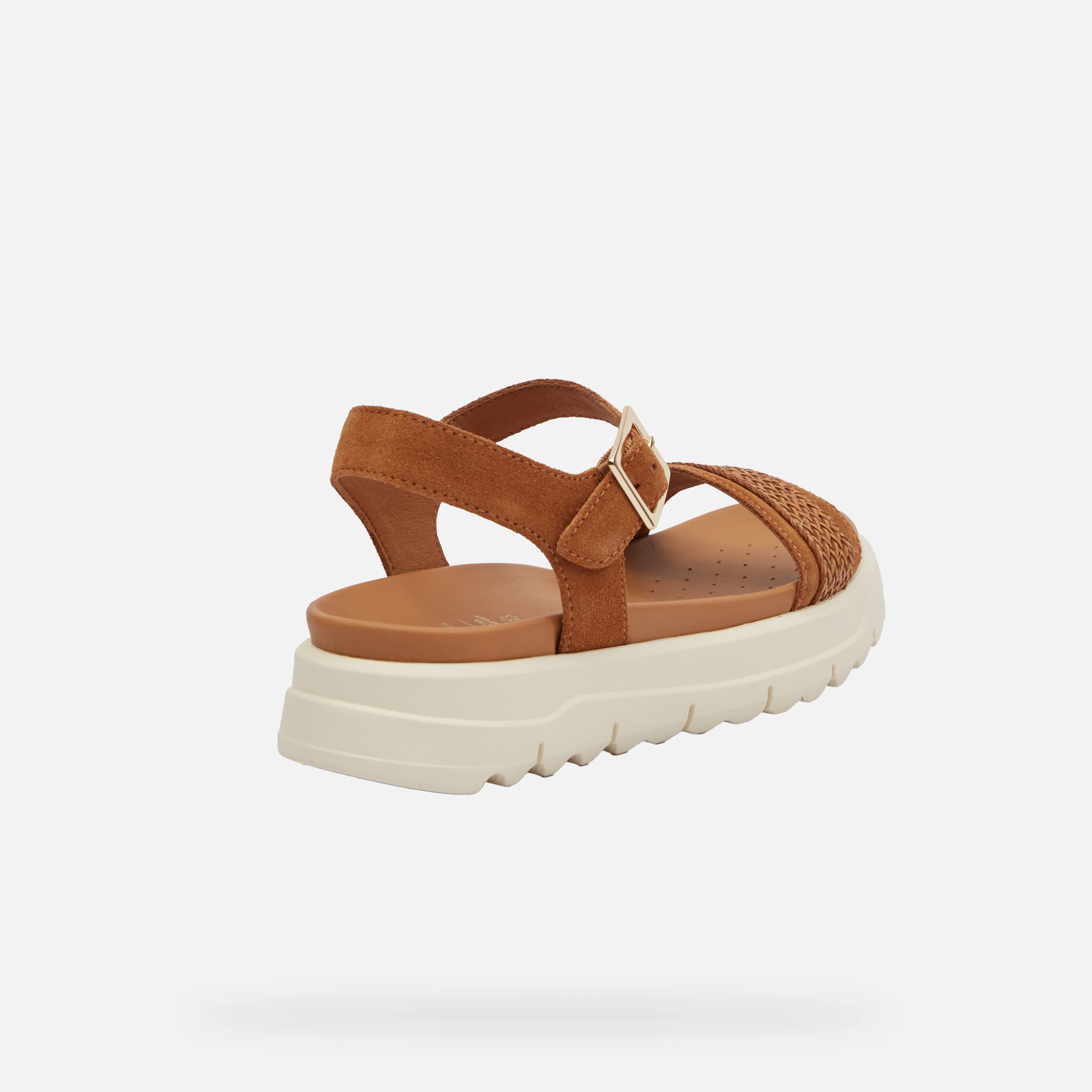Brown women's sandals Geox Xand 2.1S - Women's