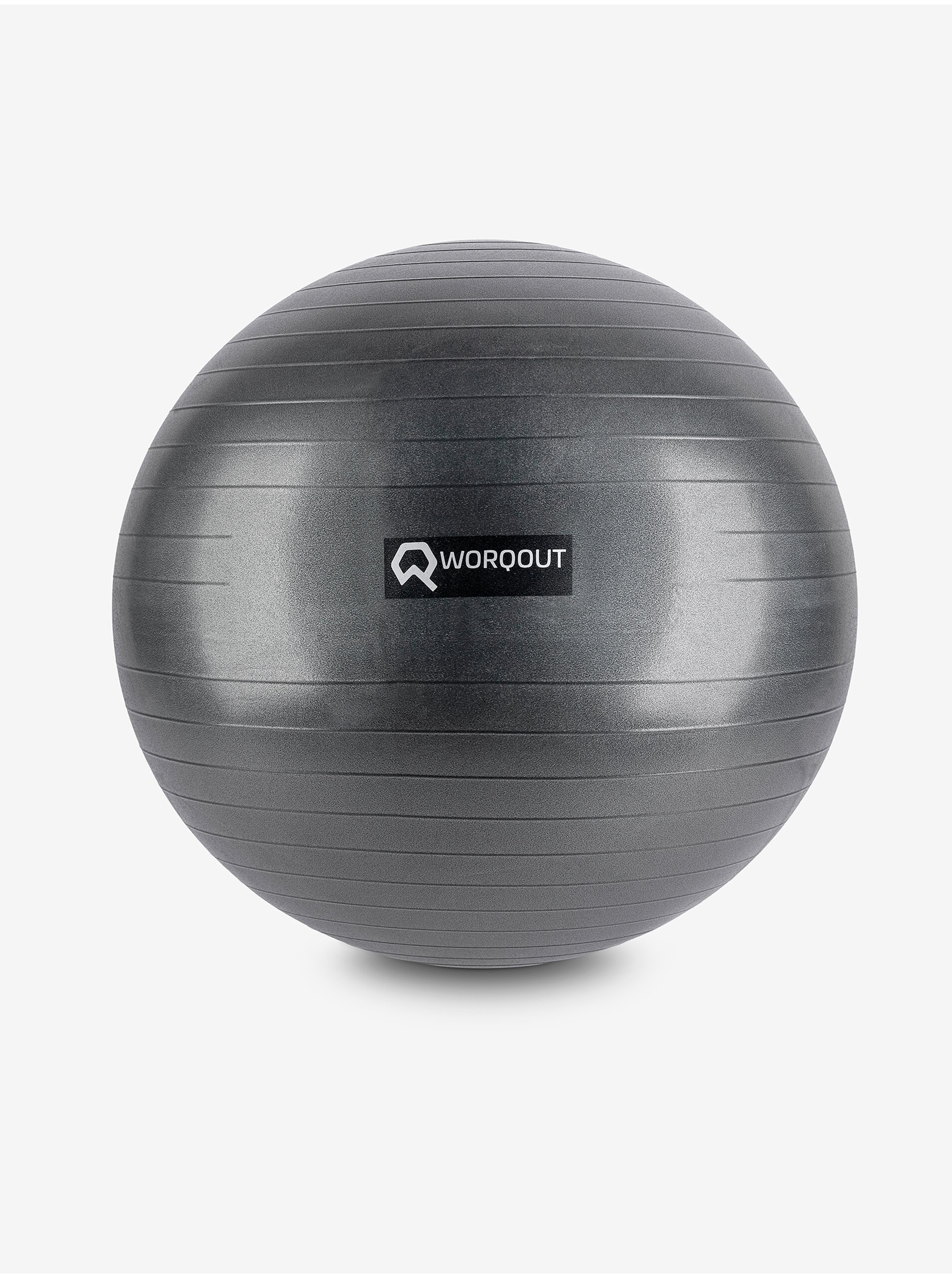 Black Gym Ball 85 cm Worqout Gym Ball - unisex