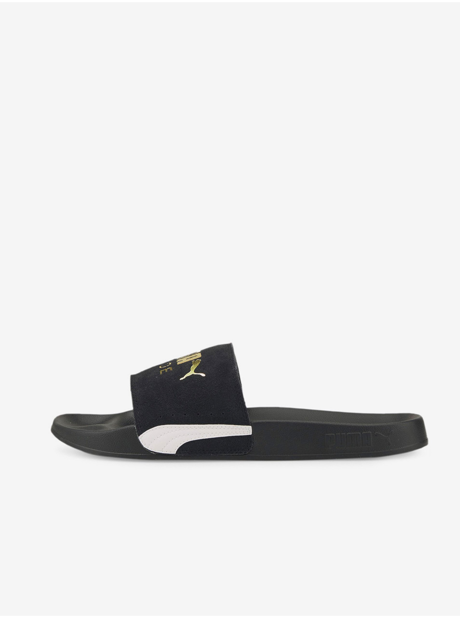 Black Suede Slippers Puma Leadcat 2.0 - Men