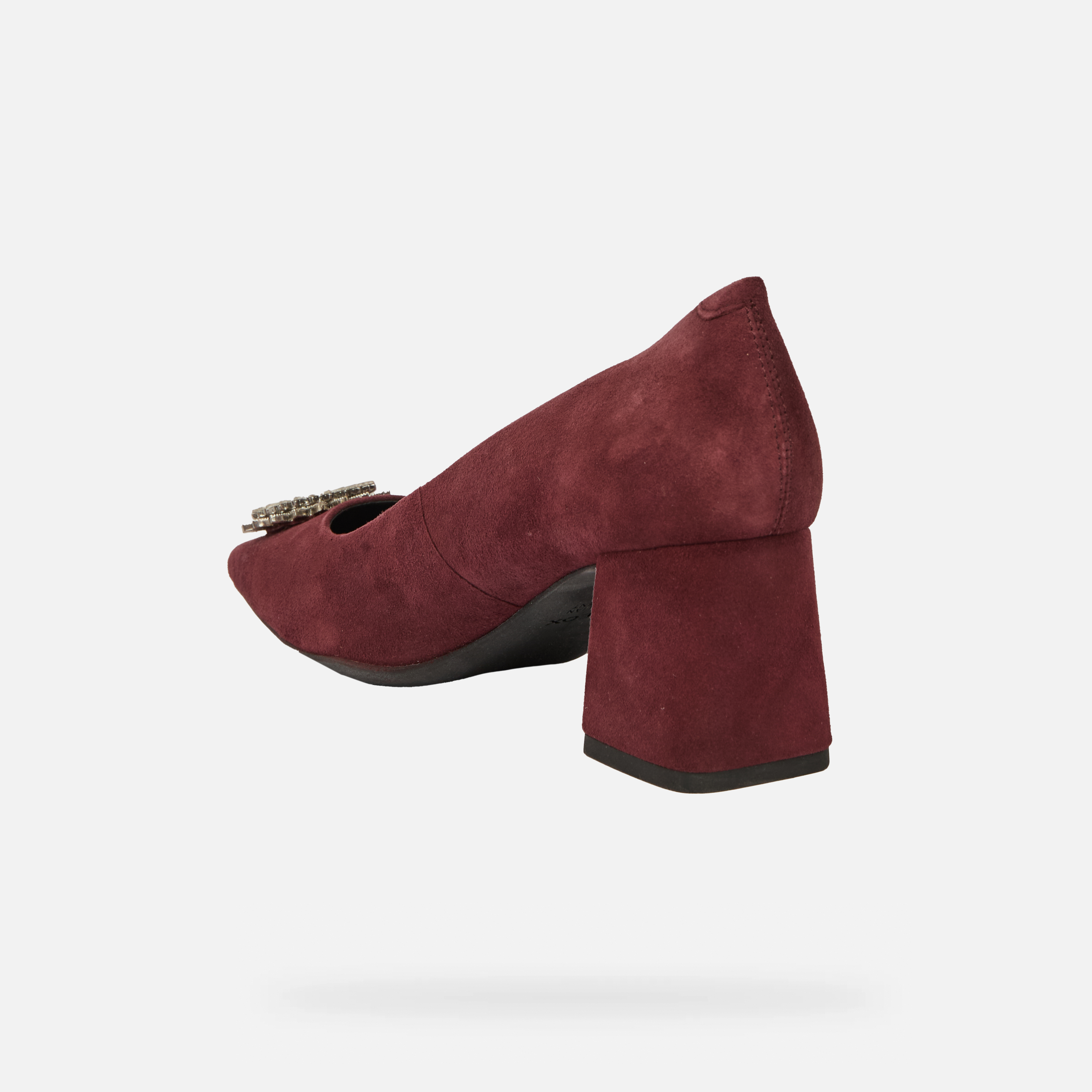 Burgundy women's pumps Geox Giselda - Women's