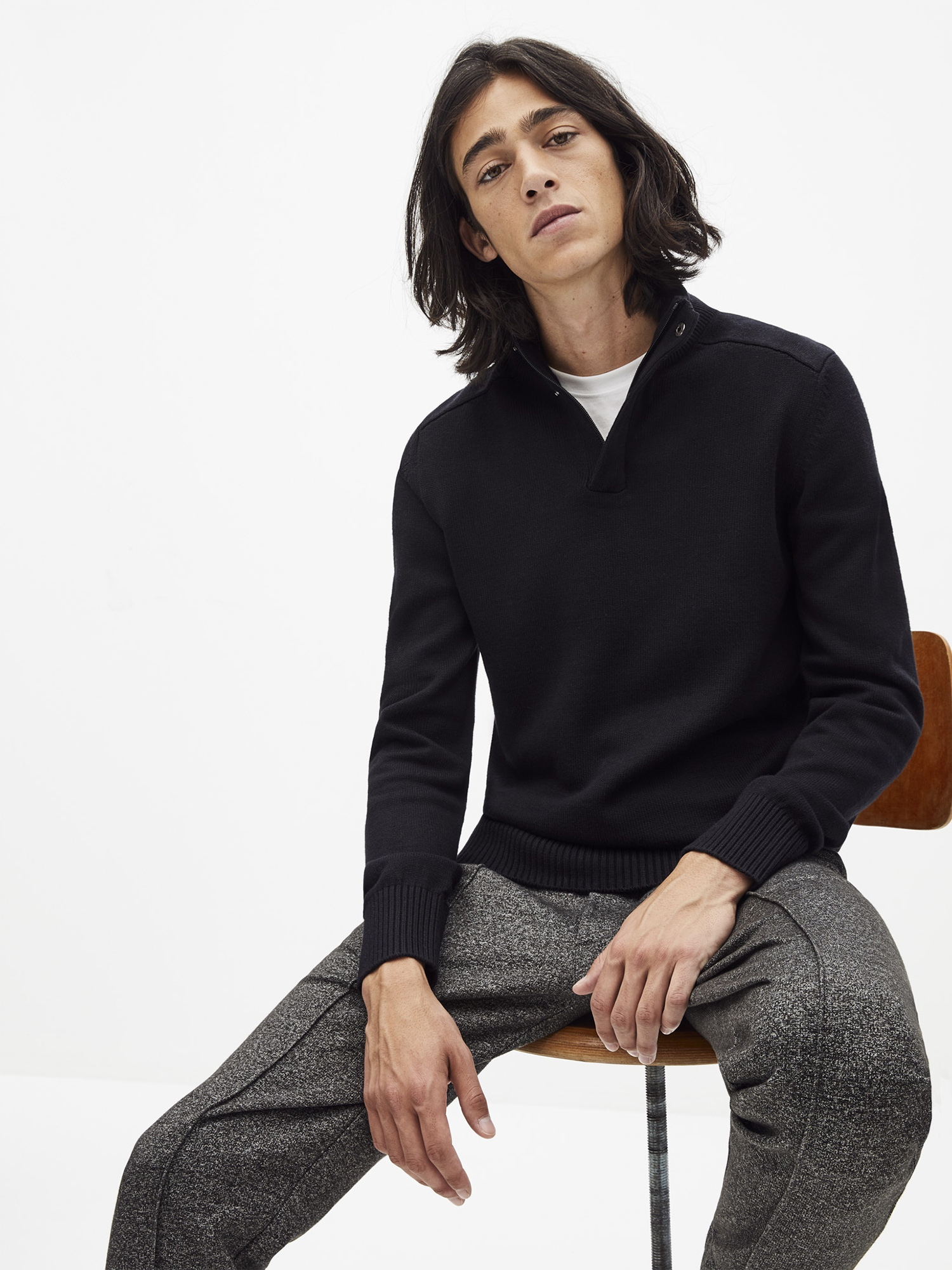 Pulovere pentru barbati Celio - negru