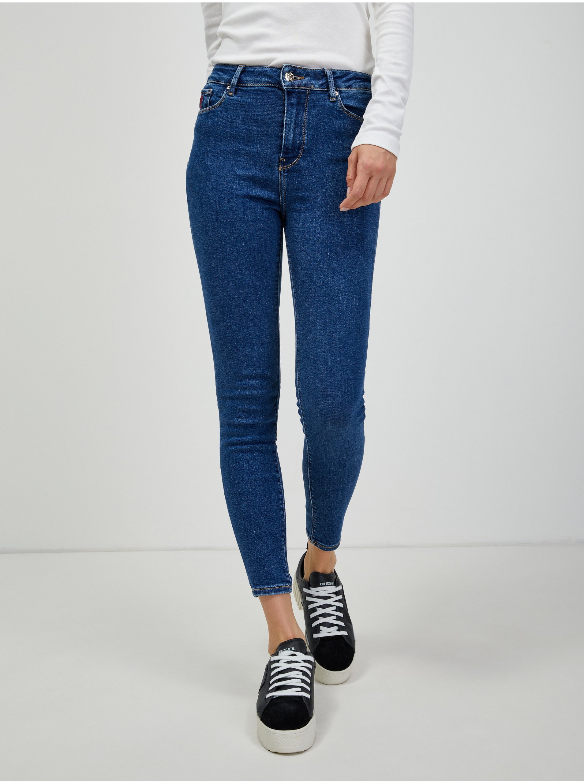 Dark blue women skinny fit jeans Tommy Hilfiger - Women