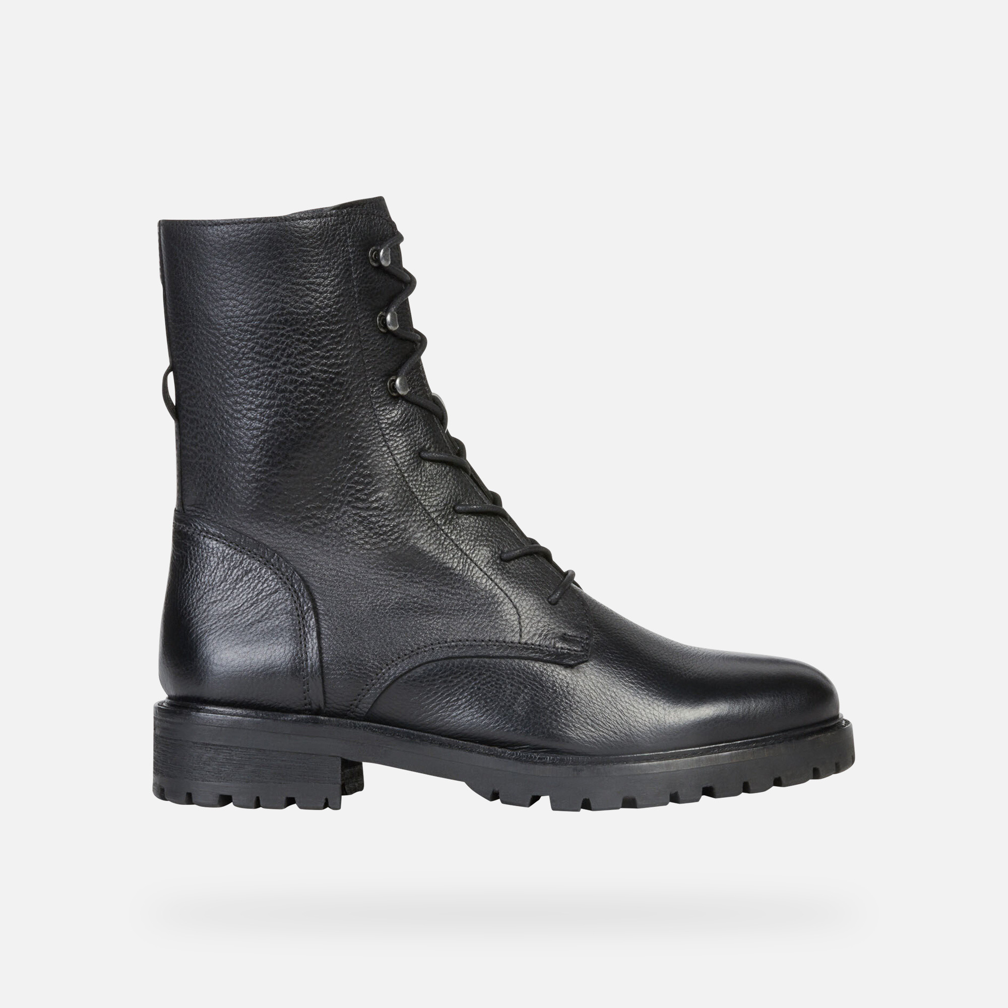 Black women's ankle boots Geox Hoara - Women's