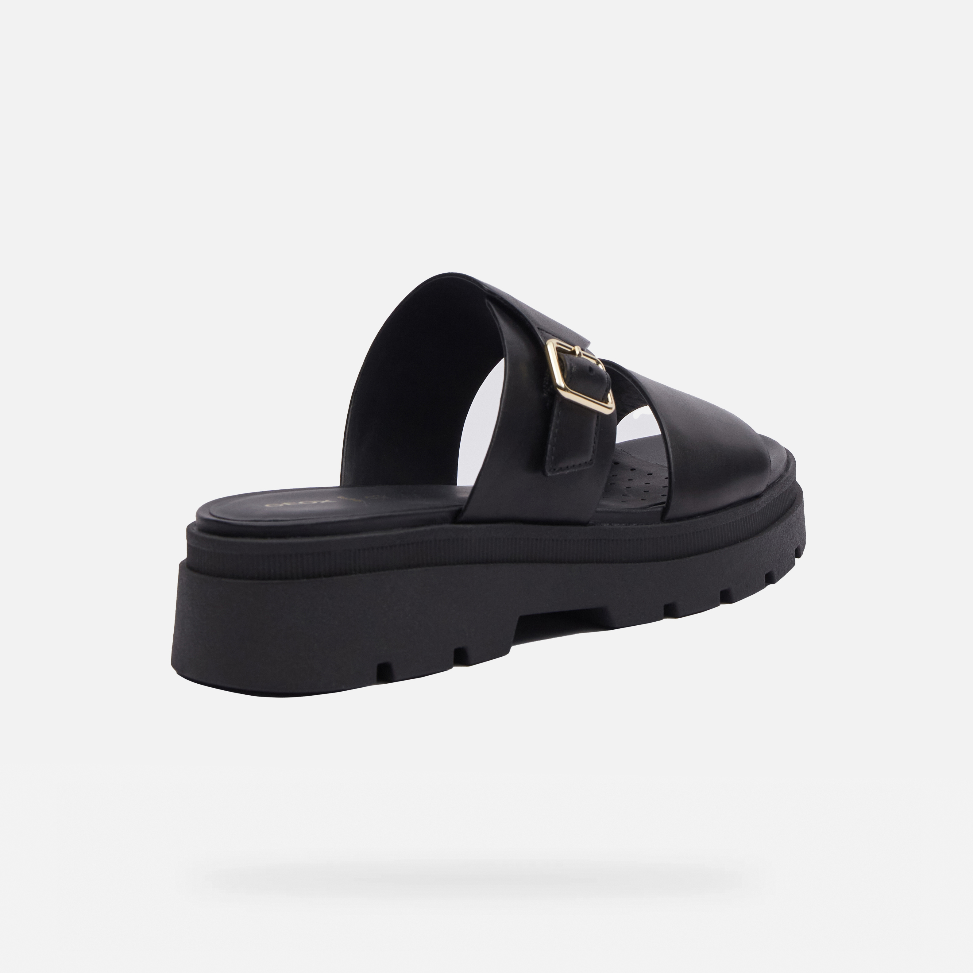 Black women's slippers Geox Adacter S - Women's