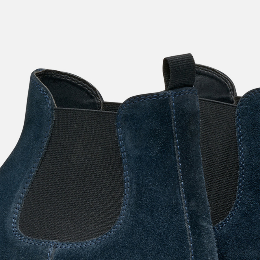 Dark blue men&#039;s ankle shoes Geox Andalo - Men&#039;s