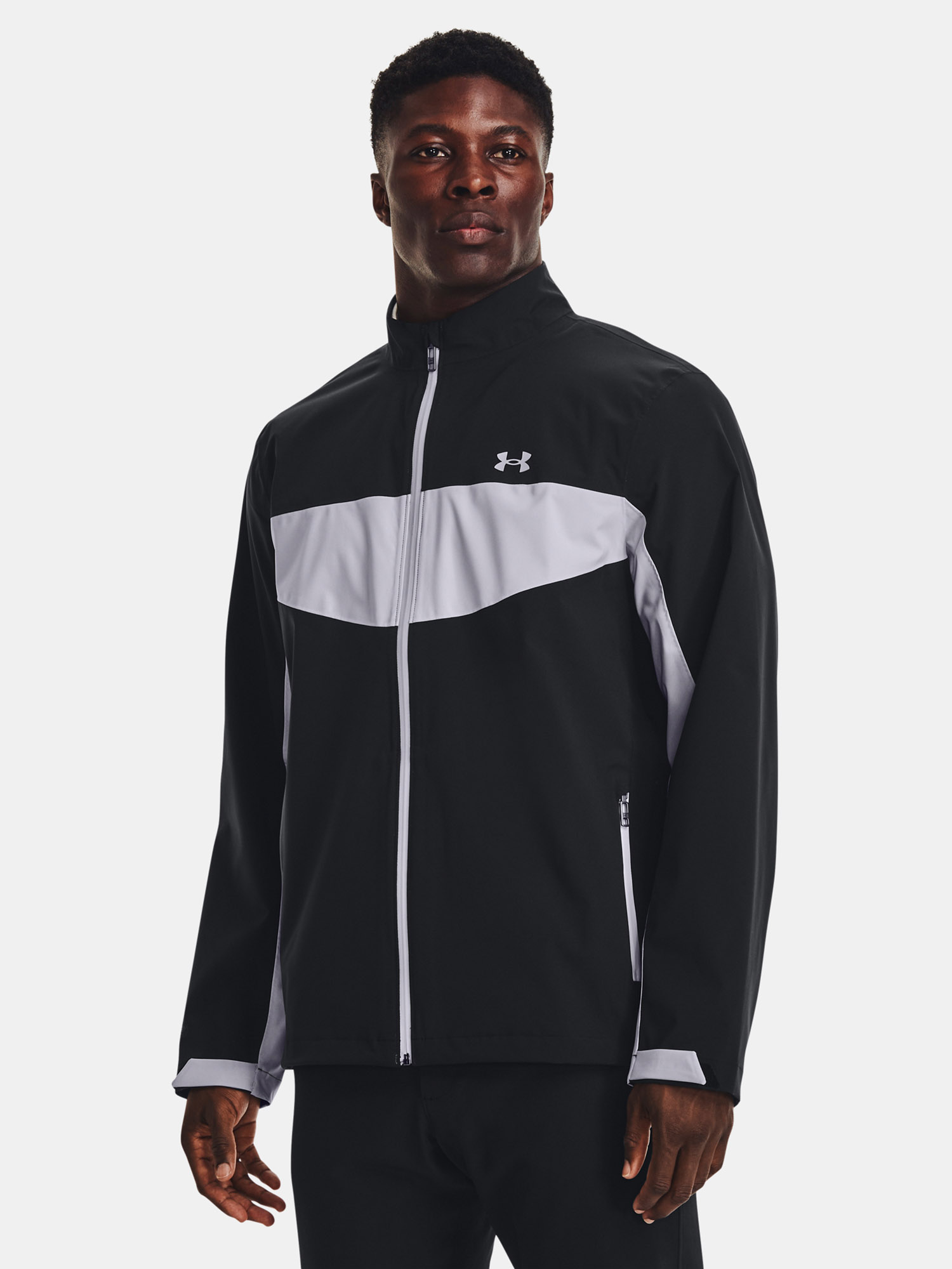 Bundy a mikiny pre mužov Under Armour - čierna, biela