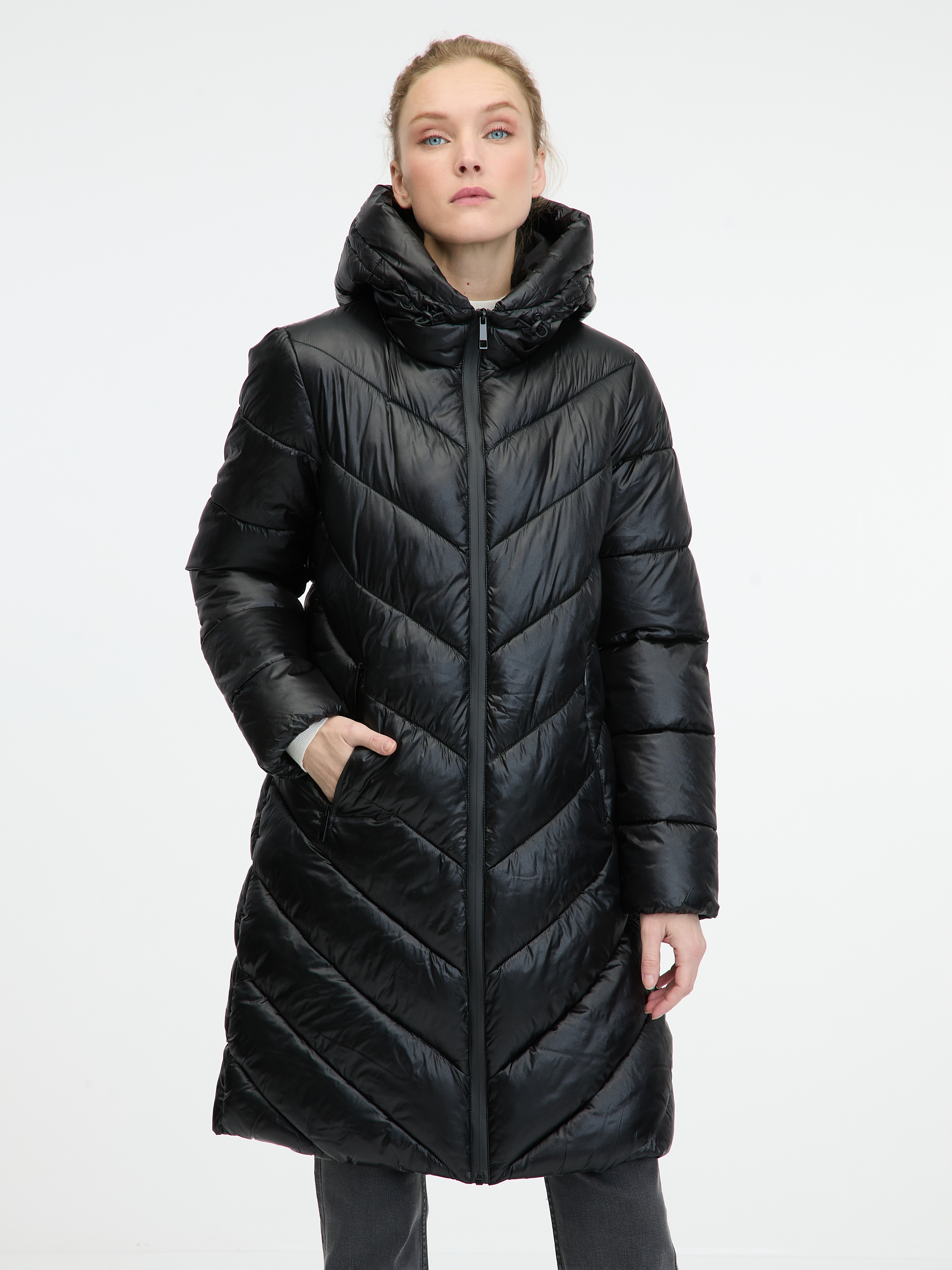 Black women&#039;s winter jacket ORSAY - Women&#039;s