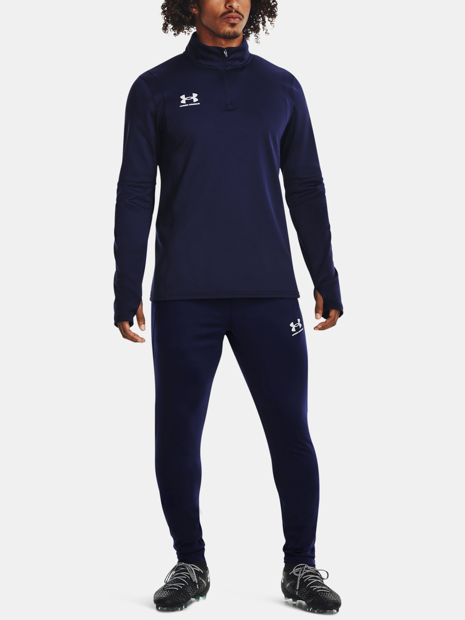 Pantaloni si pantaloni scurti pentru barbati Under Armour - albastru inchis