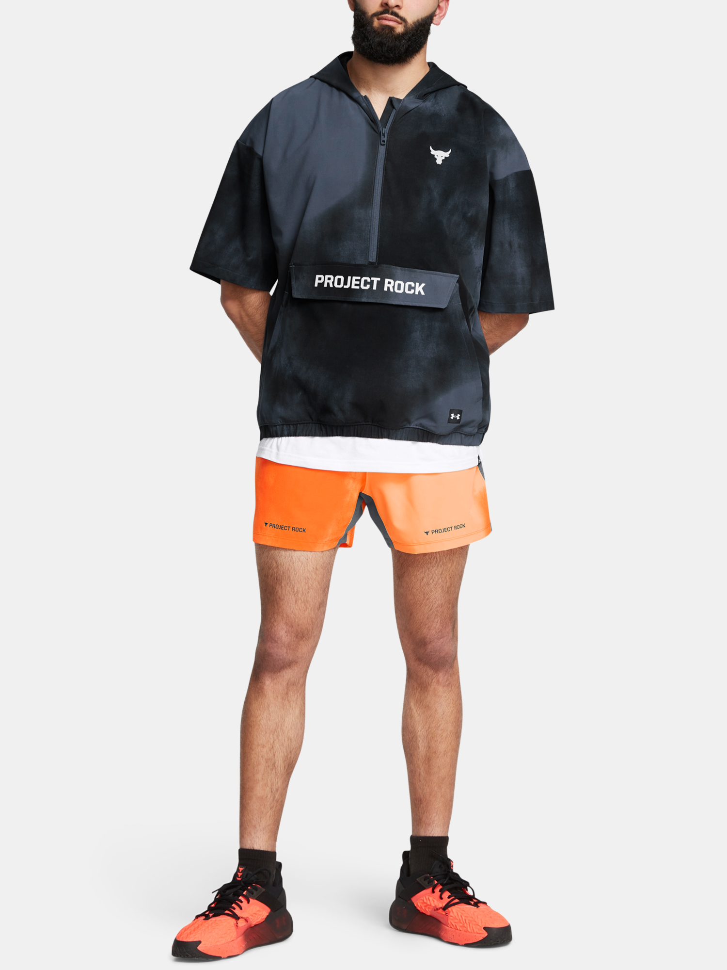 Under Armour Jacket Pjt Rck Warm Up Â? Zip Jacket-GRY - Men